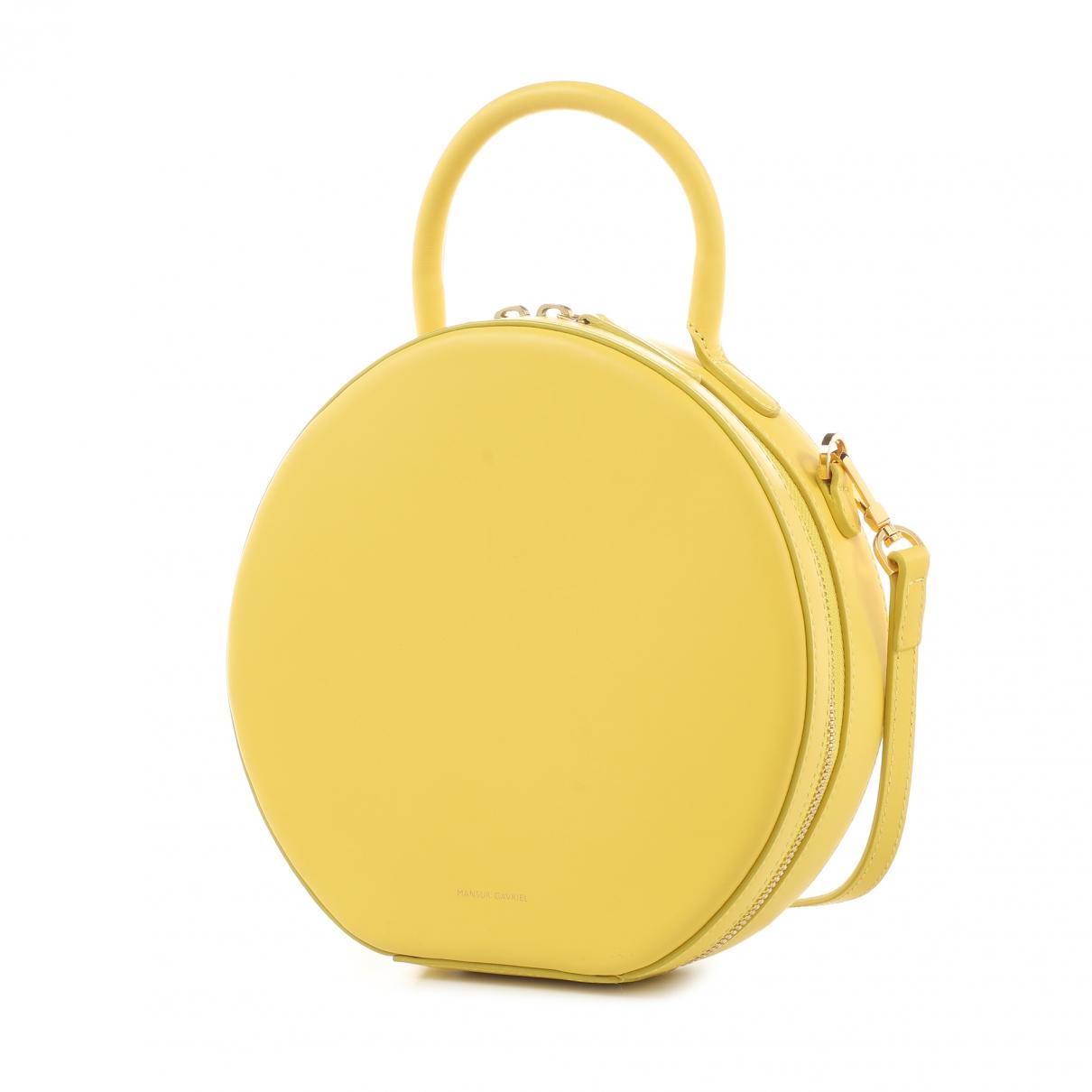 yellow circle bag