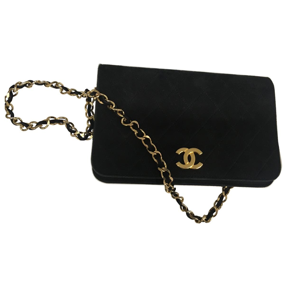 chanel velvet clutch