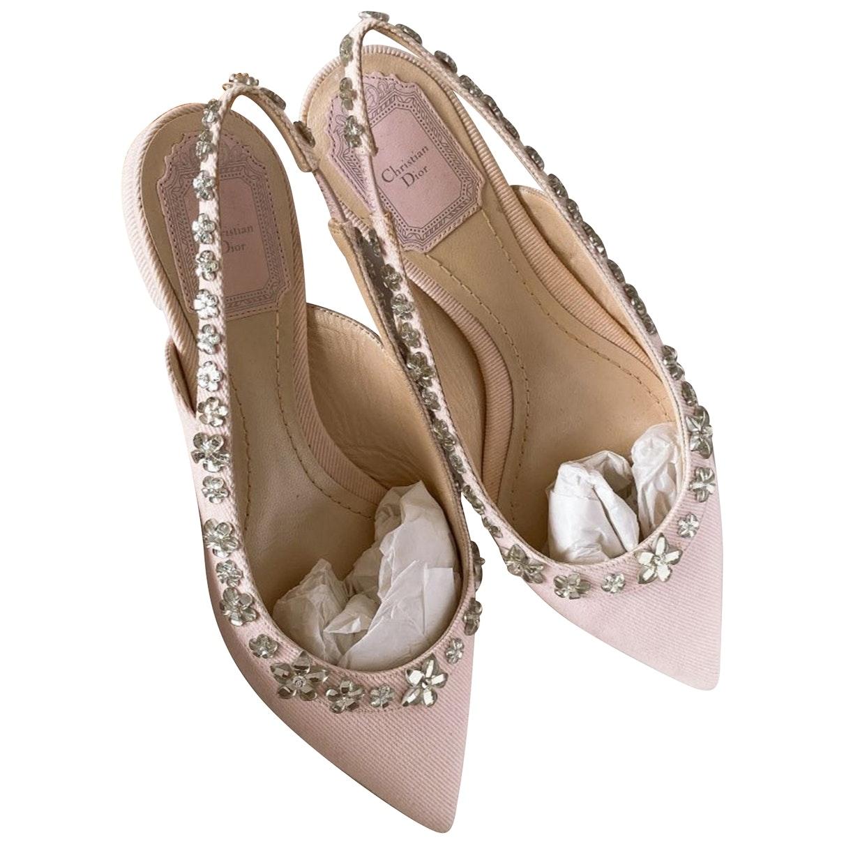 dior flat ballerina