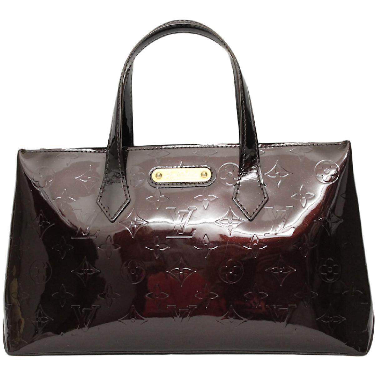 Lyst Louis Vuitton Burgundy Patent Leather Handbag Louis Vuitton Women S Burgundy Patent Leather Handbag
