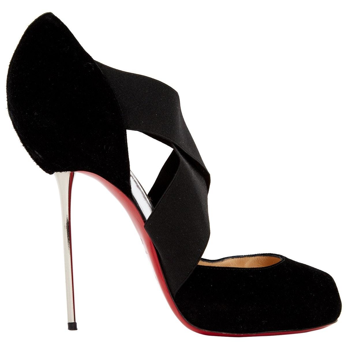 black christian louboutin heels sale