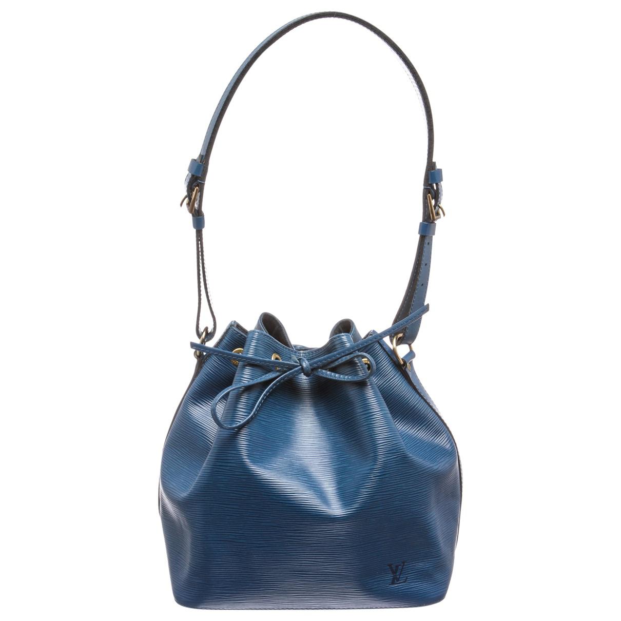 Louis Vuitton Pre Owned - Blue Epi Leather Noe Gm Drawstring Shoulder Bag - Lyst