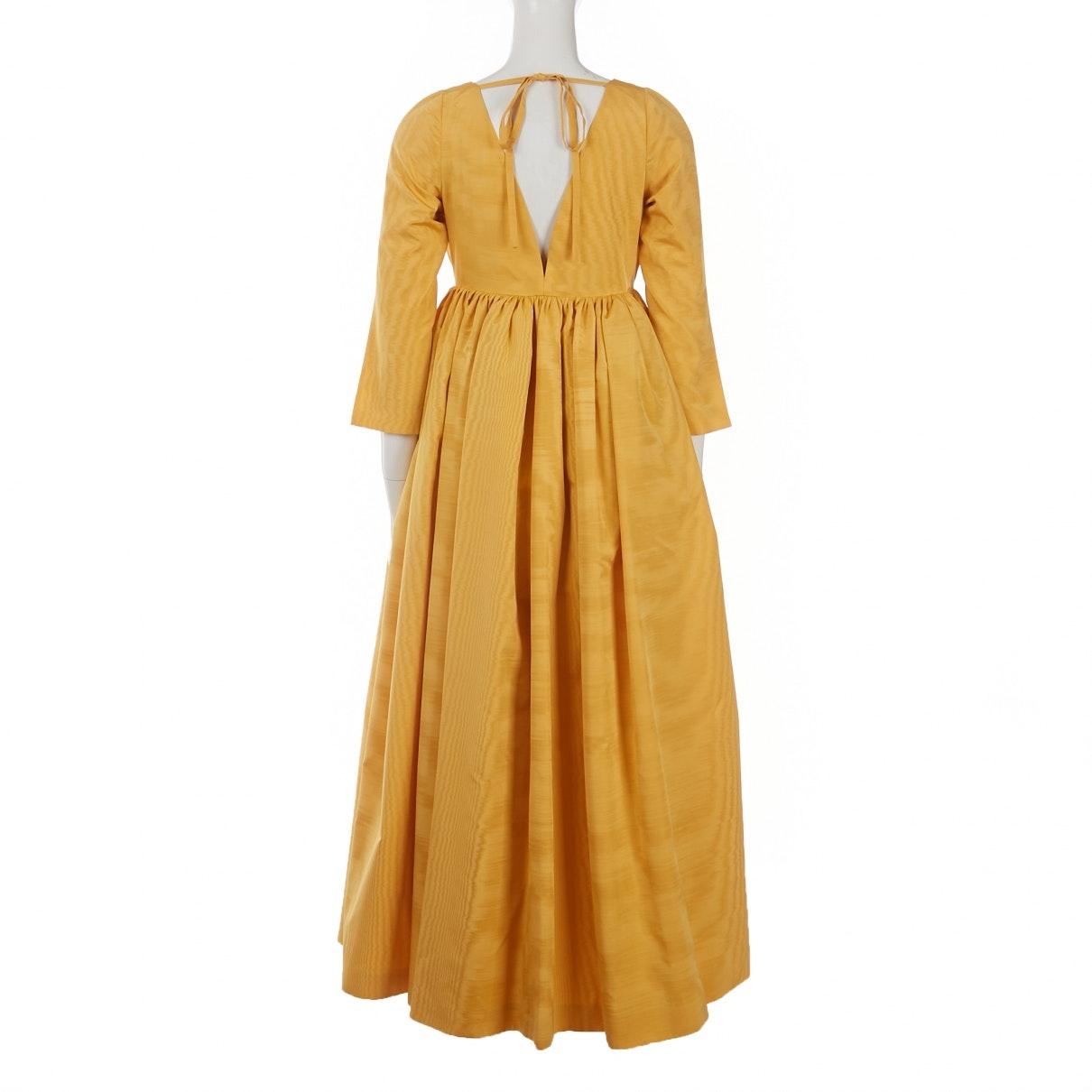 rosie assoulin yellow dress