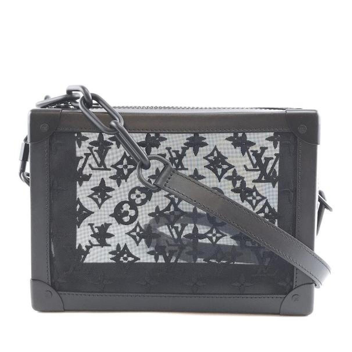Louis Vuitton Soft Trunk Mini Black Cloth Bag for Men - Lyst