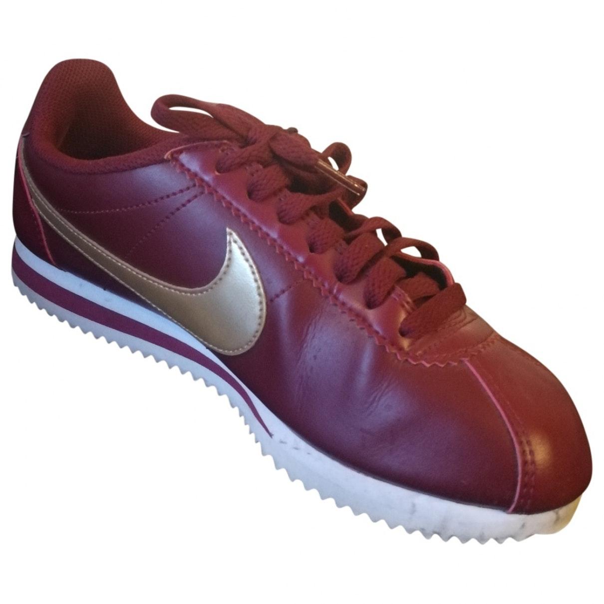 burgundy cortez nike