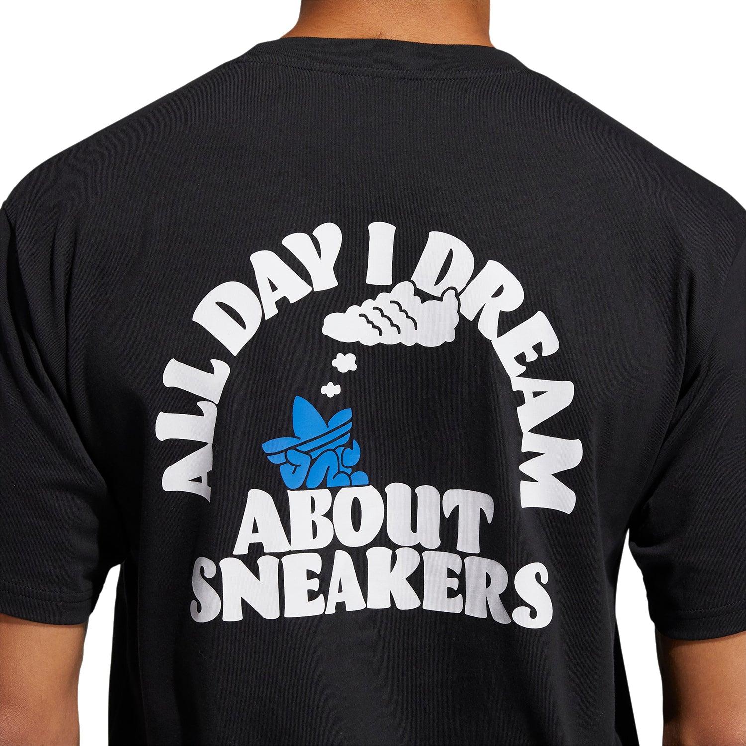 adidas Originals 'all Day I Dream About Adidas' T Shirt in Black for Men |  Lyst UK