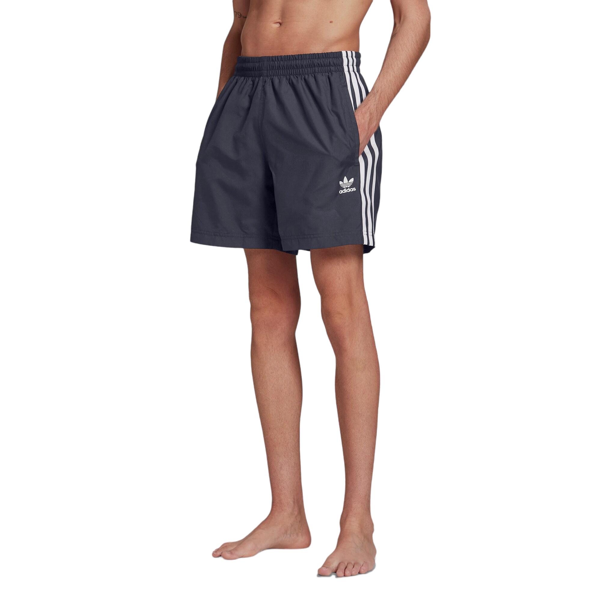 adidas Originals Adicolor Classics 3-stripes Swim Shorts in Blue for Men |  Lyst UK