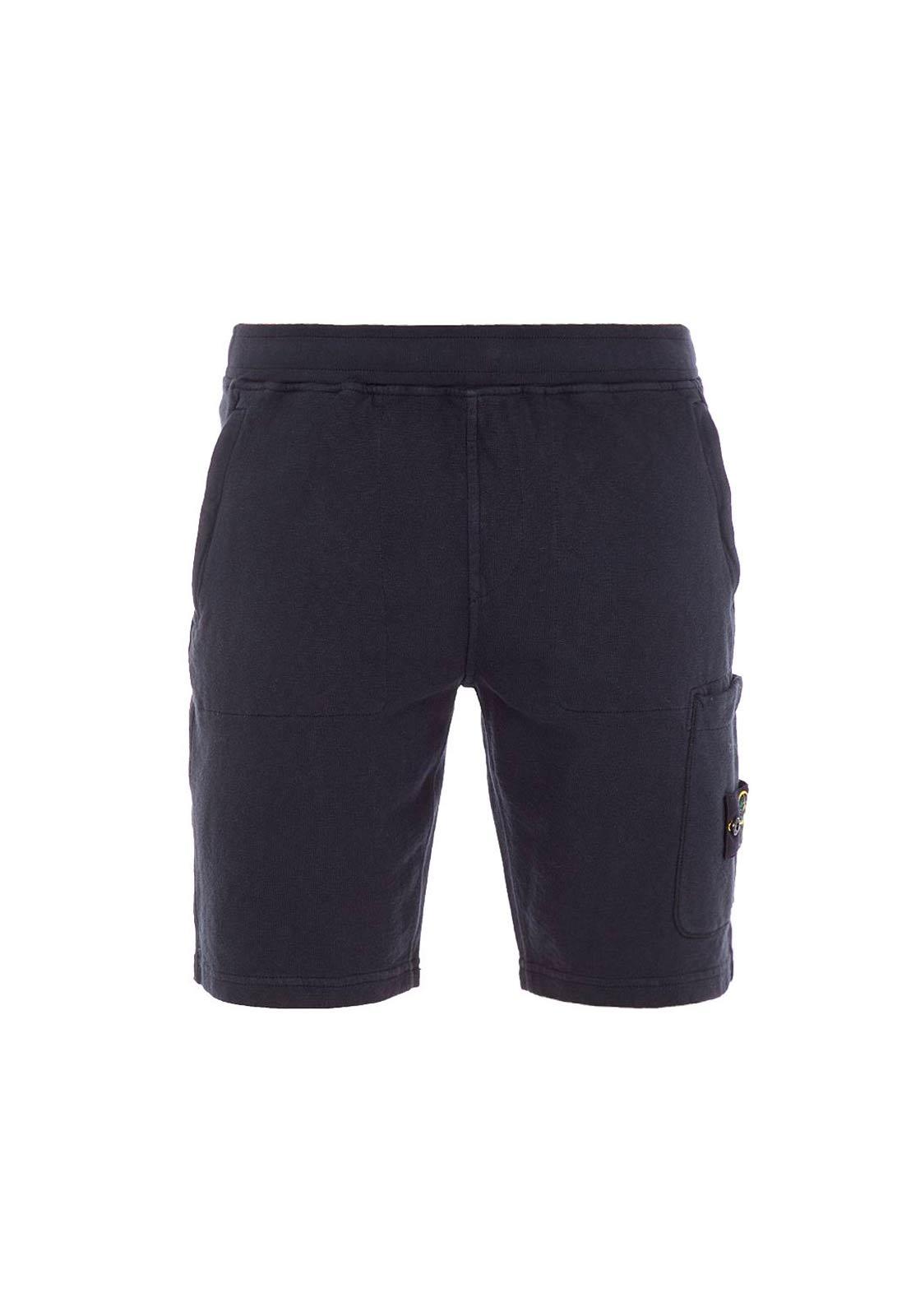 Stone Island Shorts Navy Blue for Men | Lyst