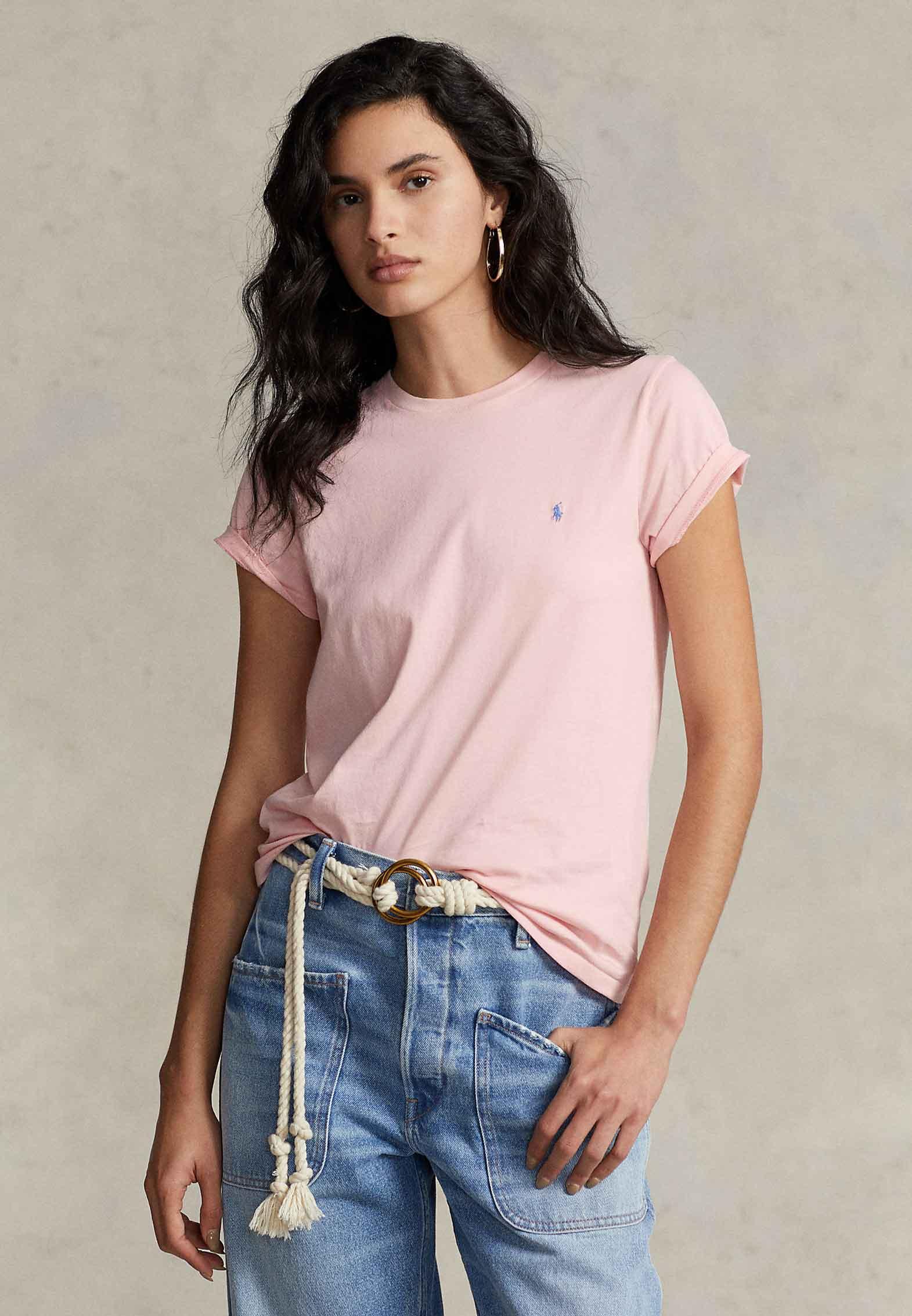Polo Ralph Lauren T-shirt Rosa Donna in Pink | Lyst