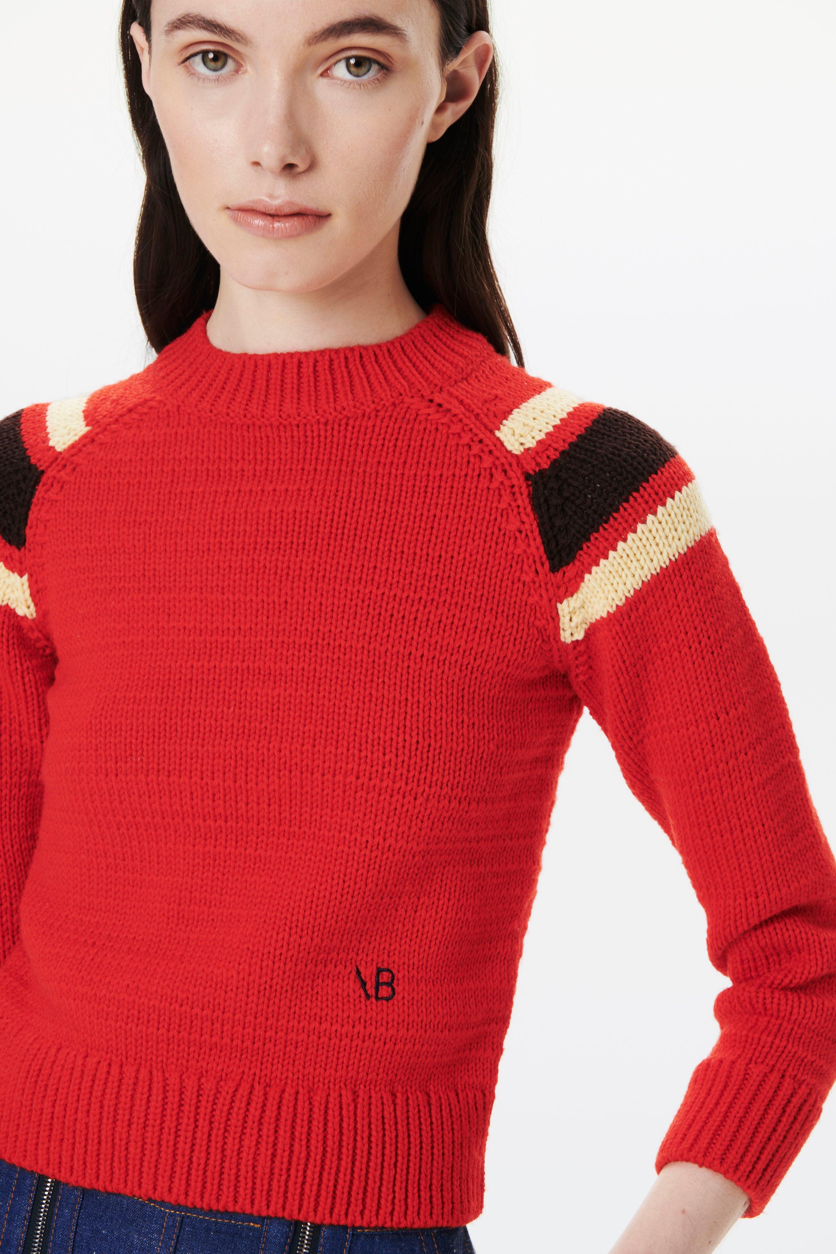 Victoria Beckham Wool Knitted Crew-neck 