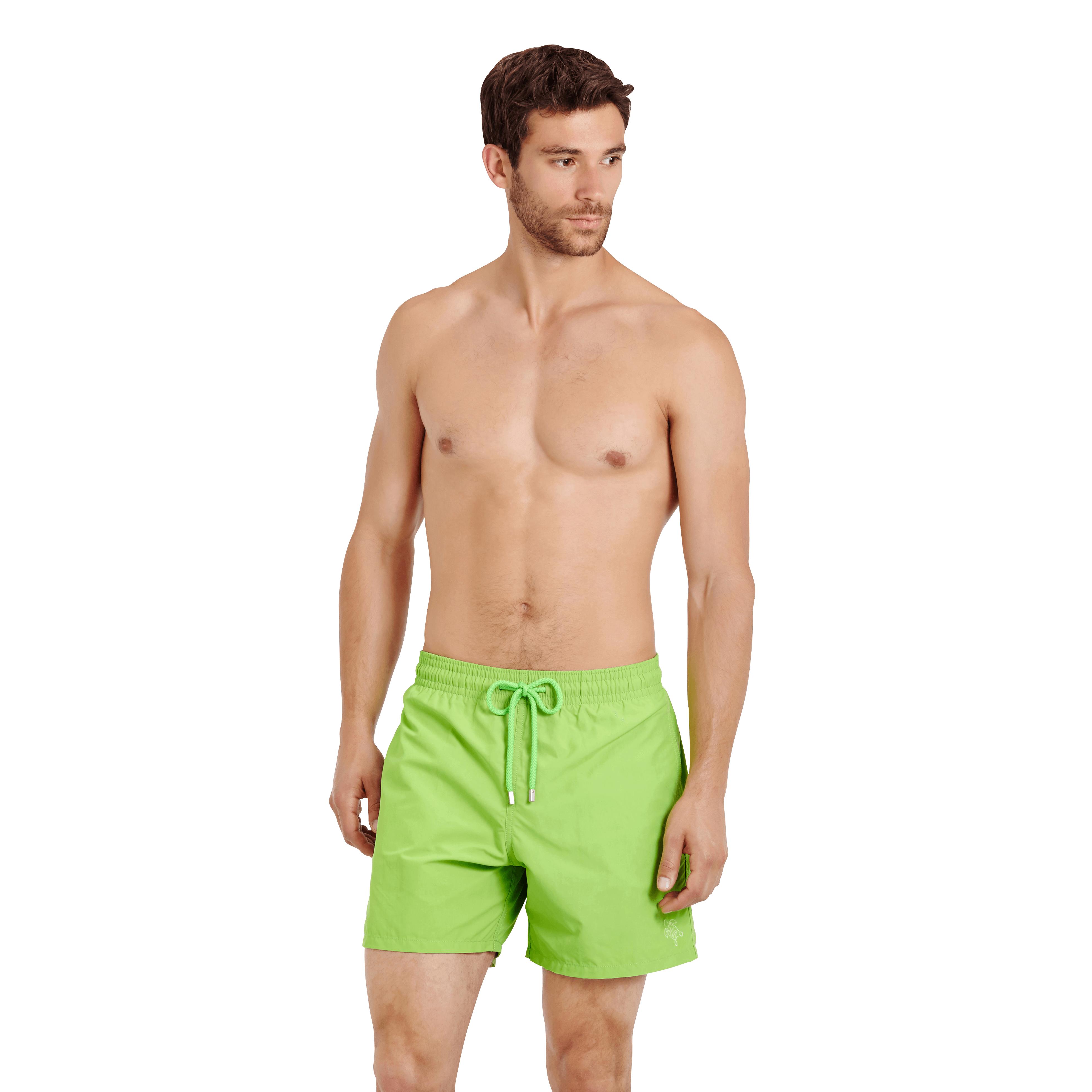 Vilebrequin Men Swimwear Water-reactive Fun & Sun Turtles in Green for ...