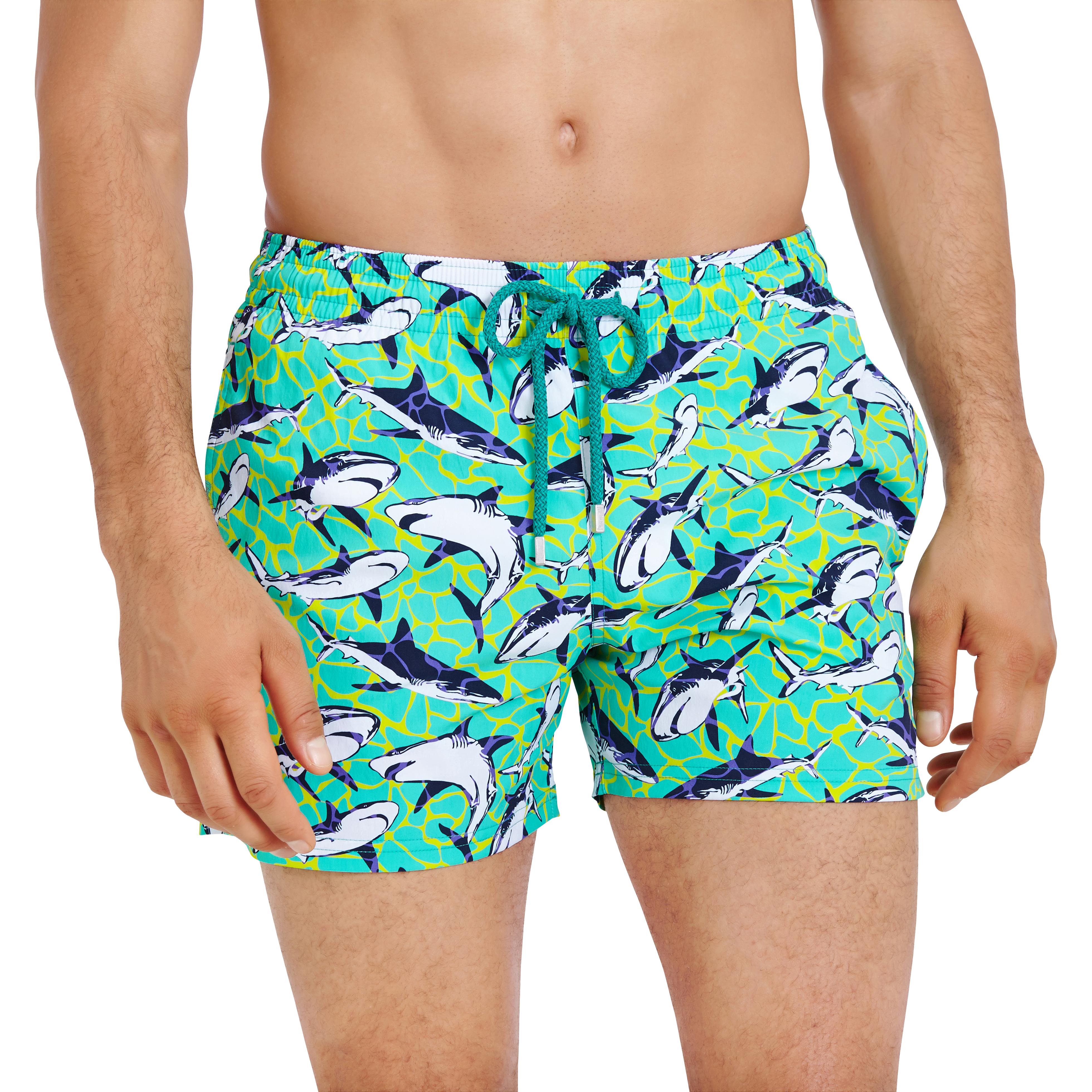 Vilebrequin Synthetic Men Swimwear Stretch Sharks  Exclusive in