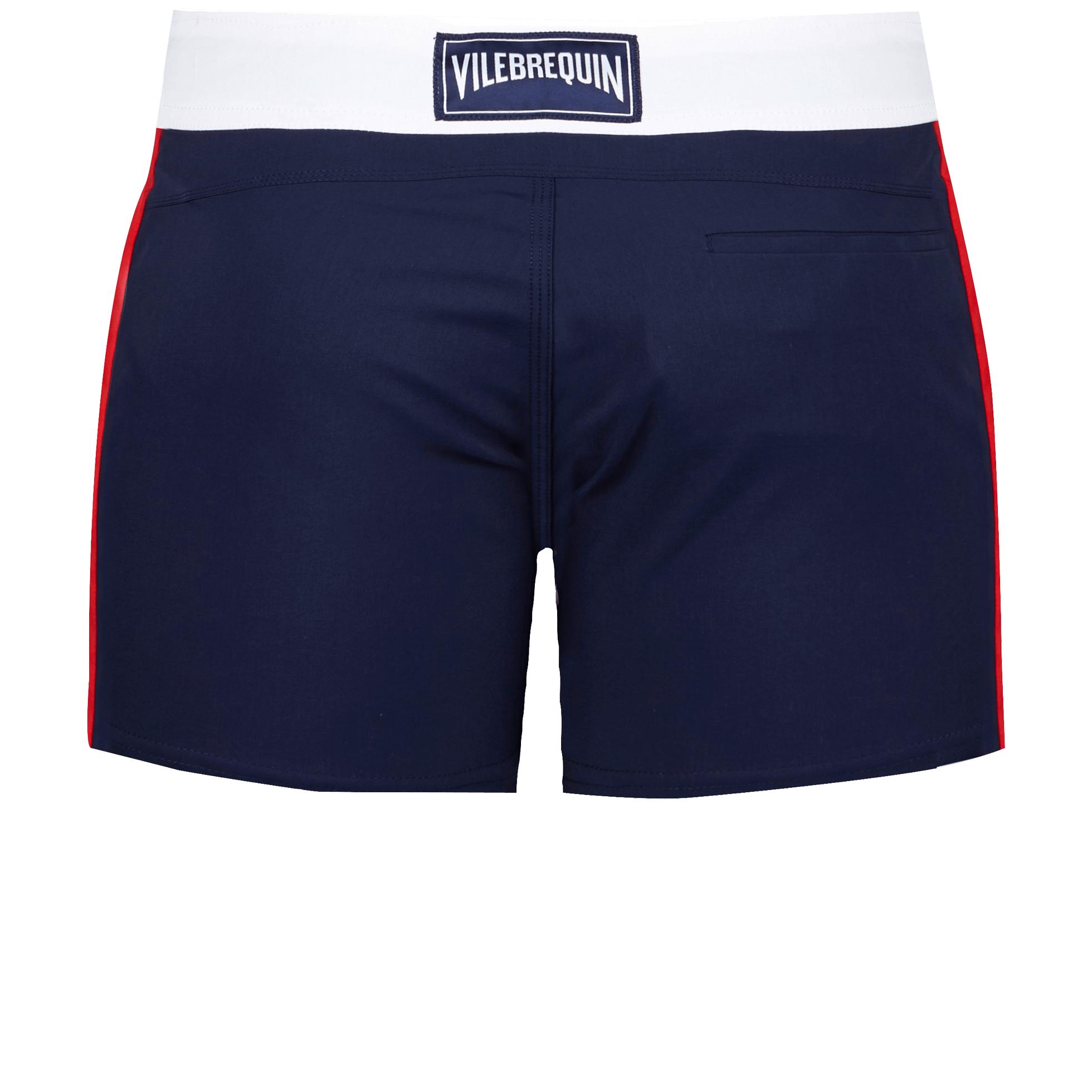 Vilebrequin Synthetic Men Flat Belt Stretch Swimwear Tricolor in Navy ...