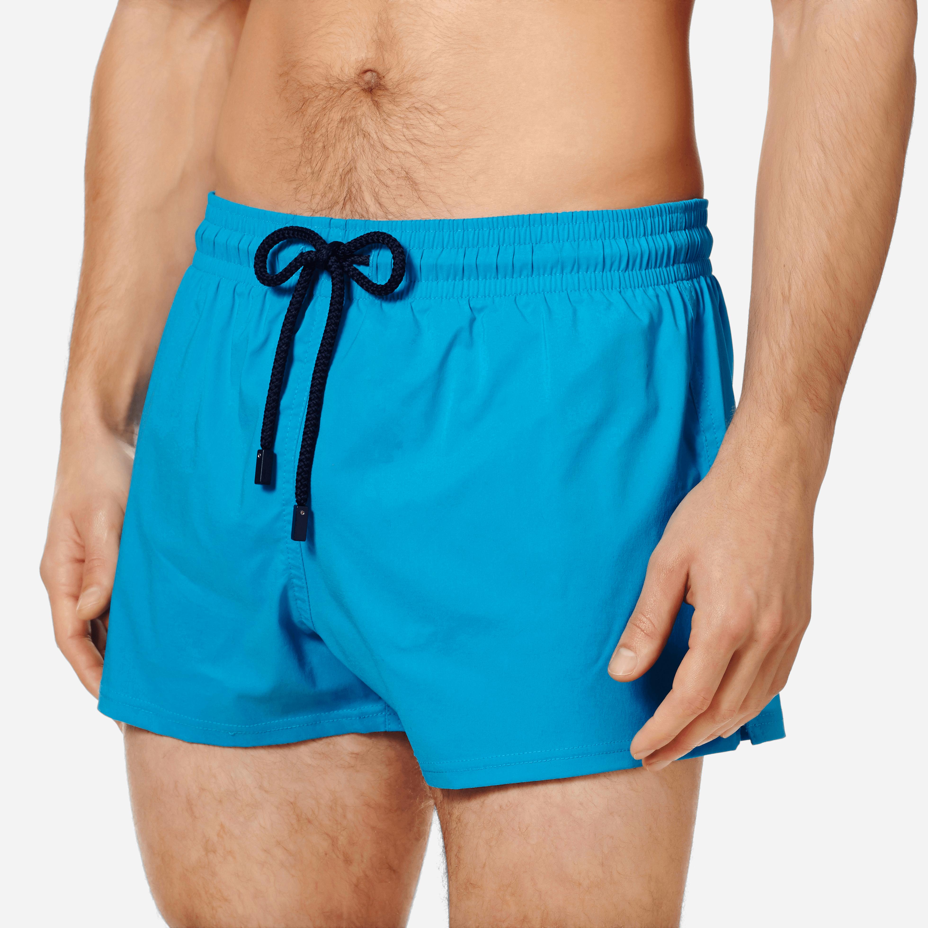 Vilebrequin Synthetic Men Swim Trunks Short And Fitted Stretch Solid in ...