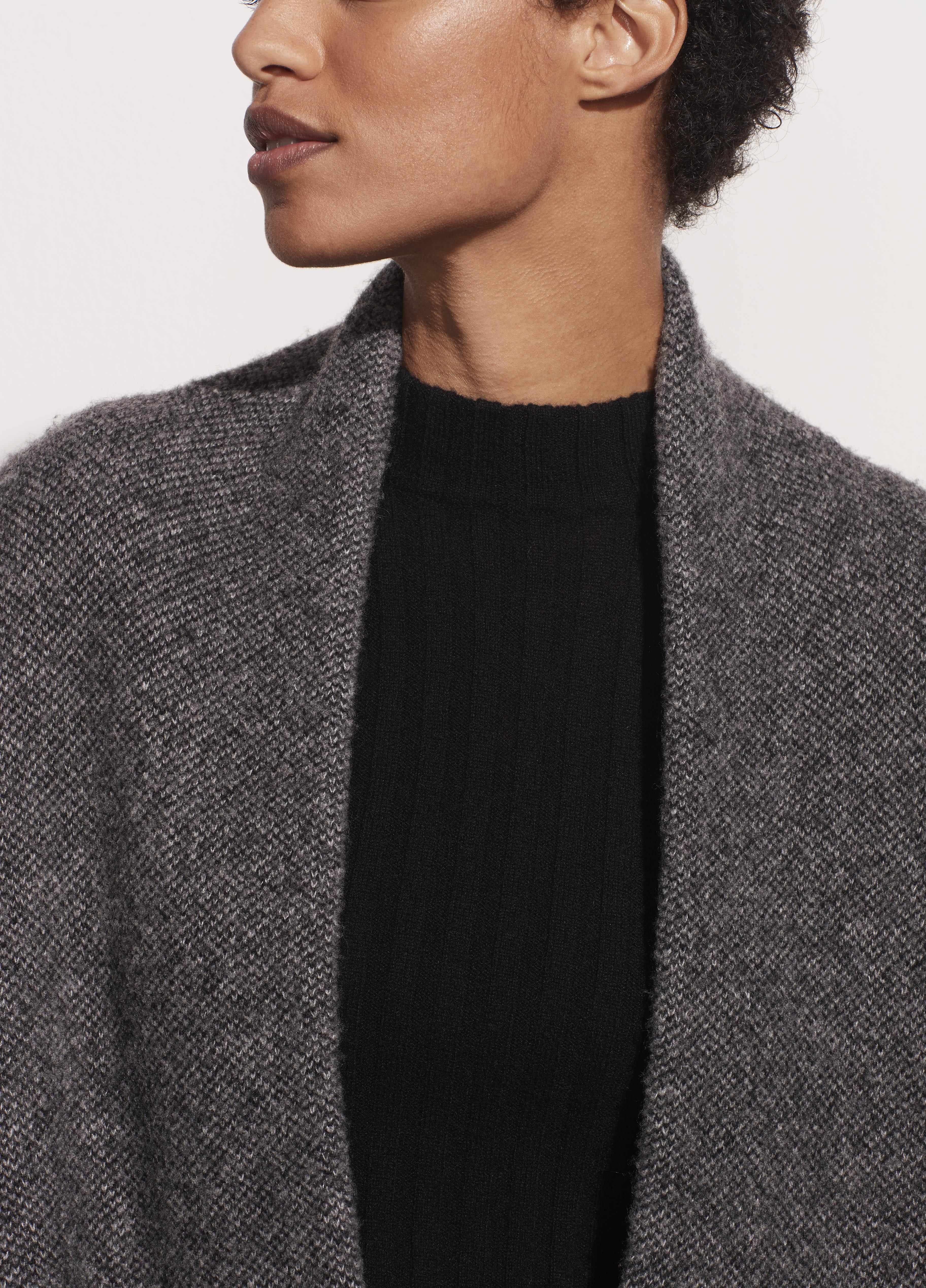 bouclé cardigan coat vince
