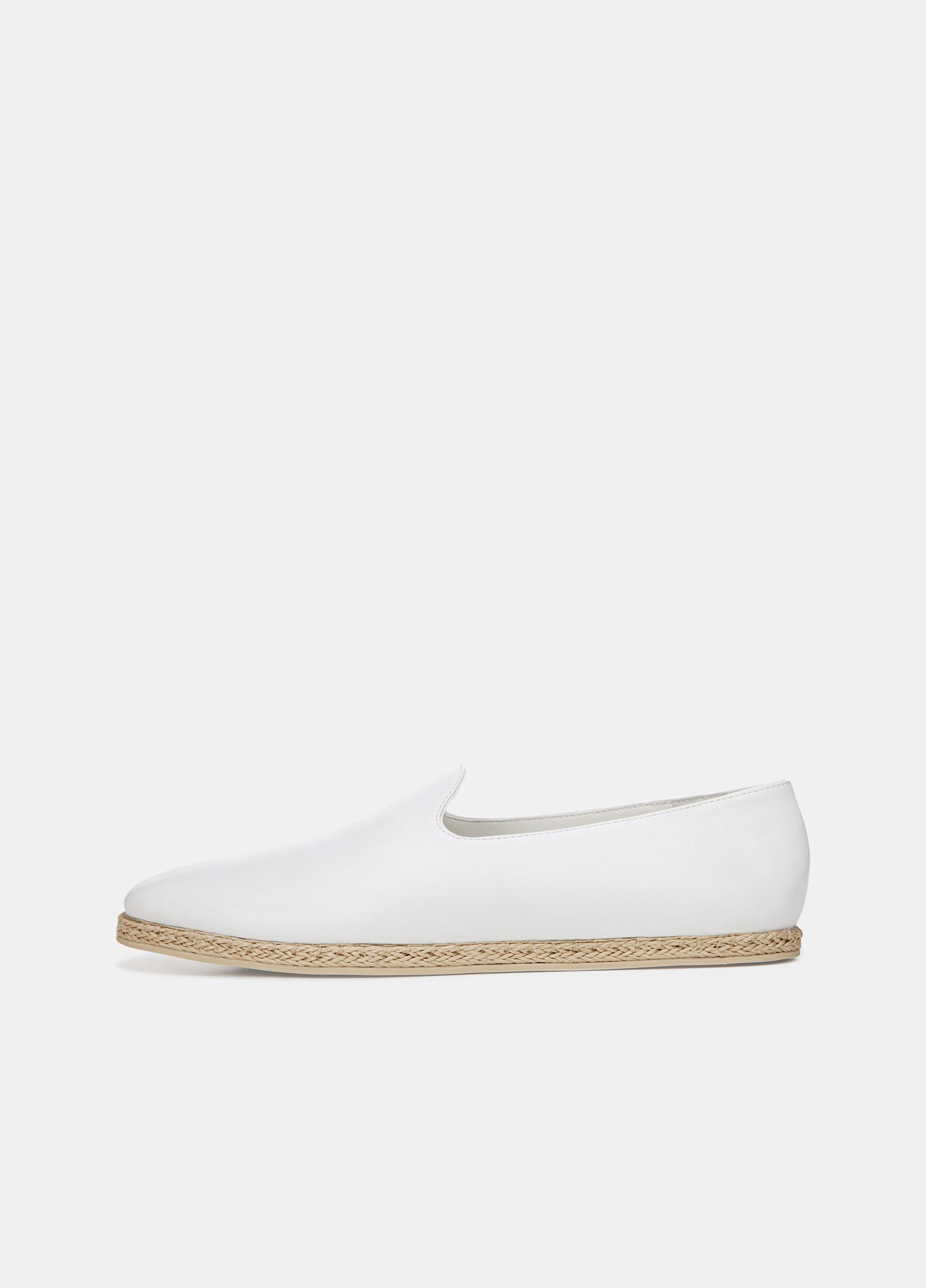 vince white flats