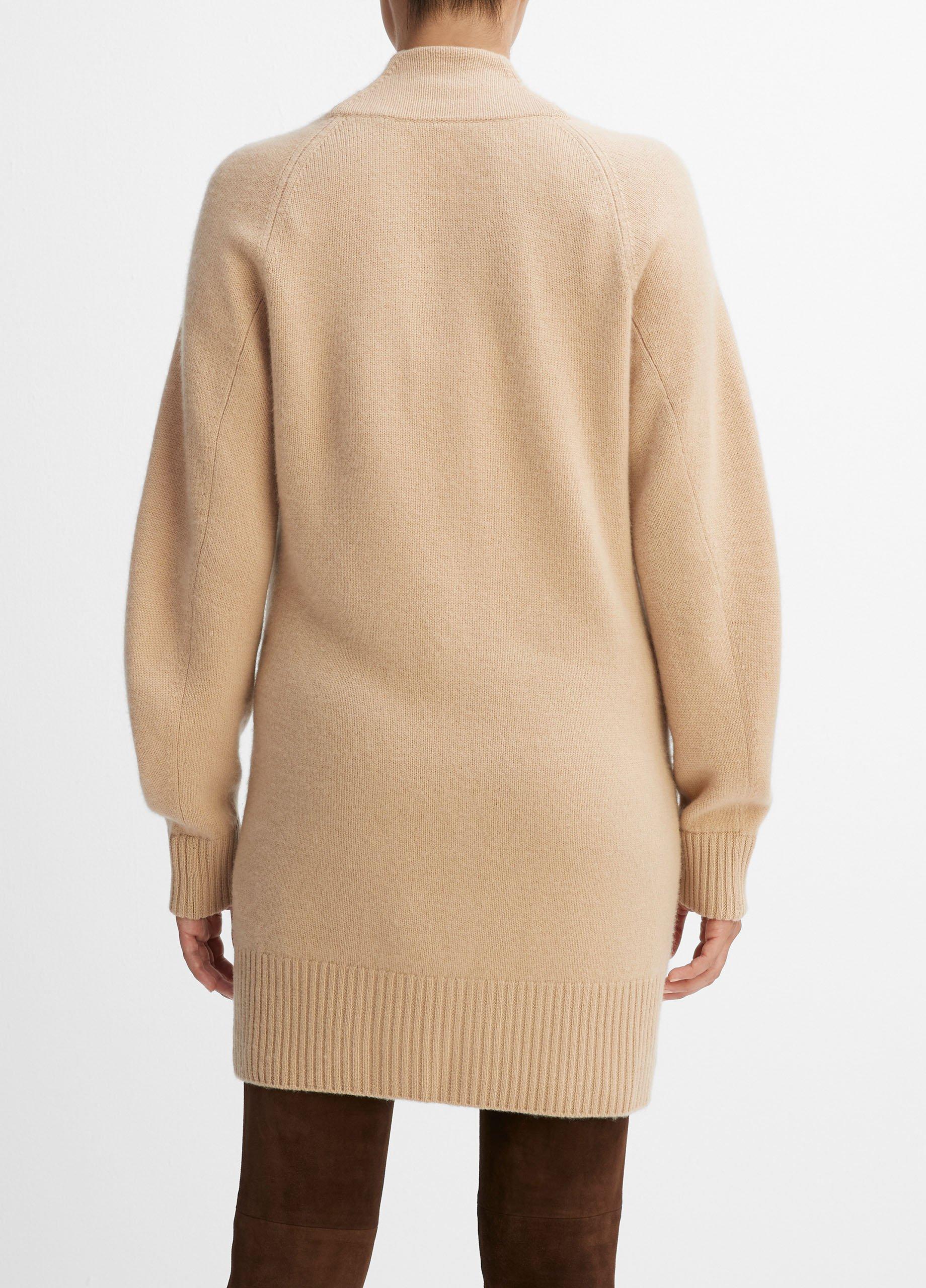 Vince Cashmere Open-front Cardigan in Natural Lyst UK