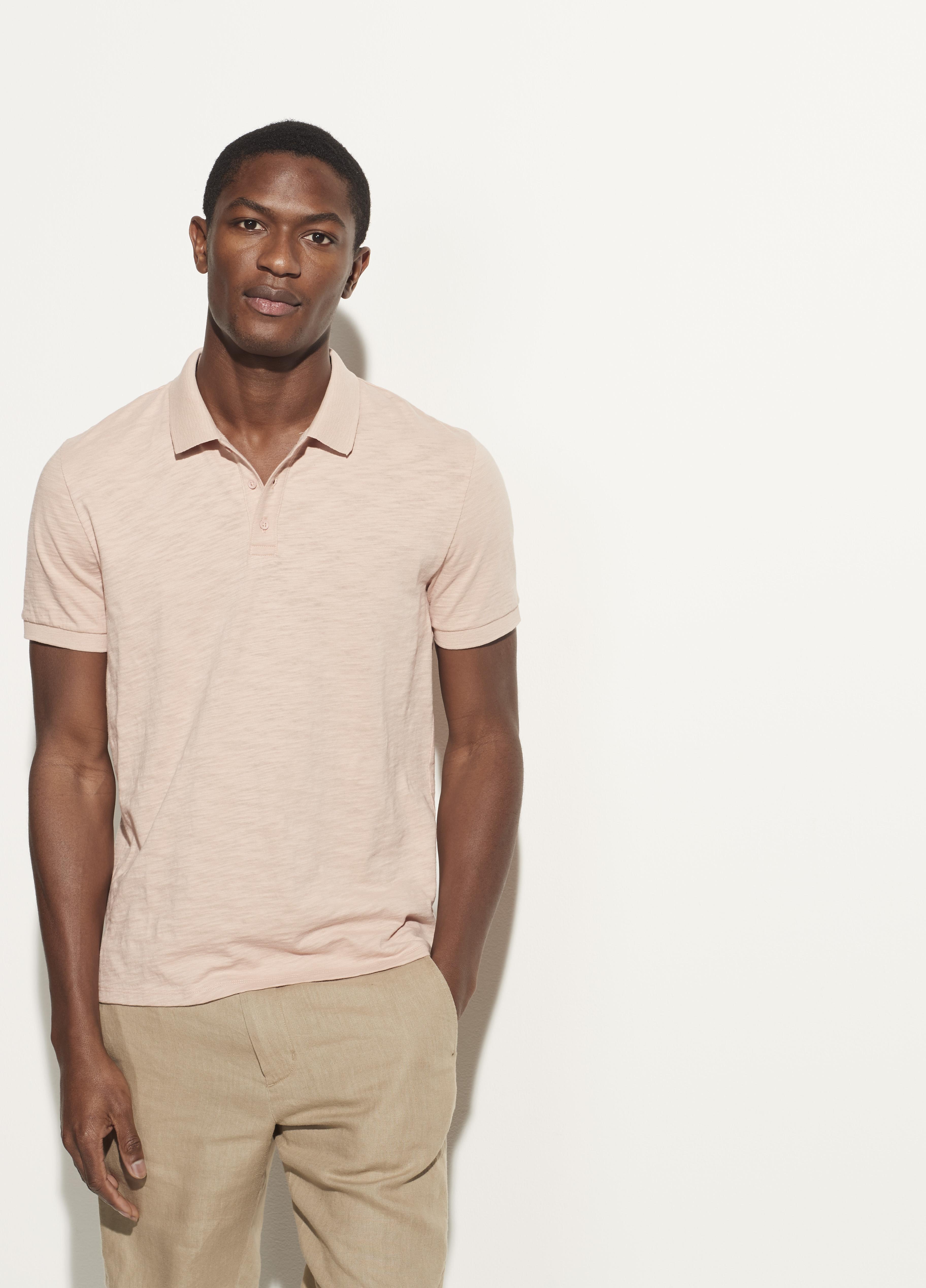 vince slub polo