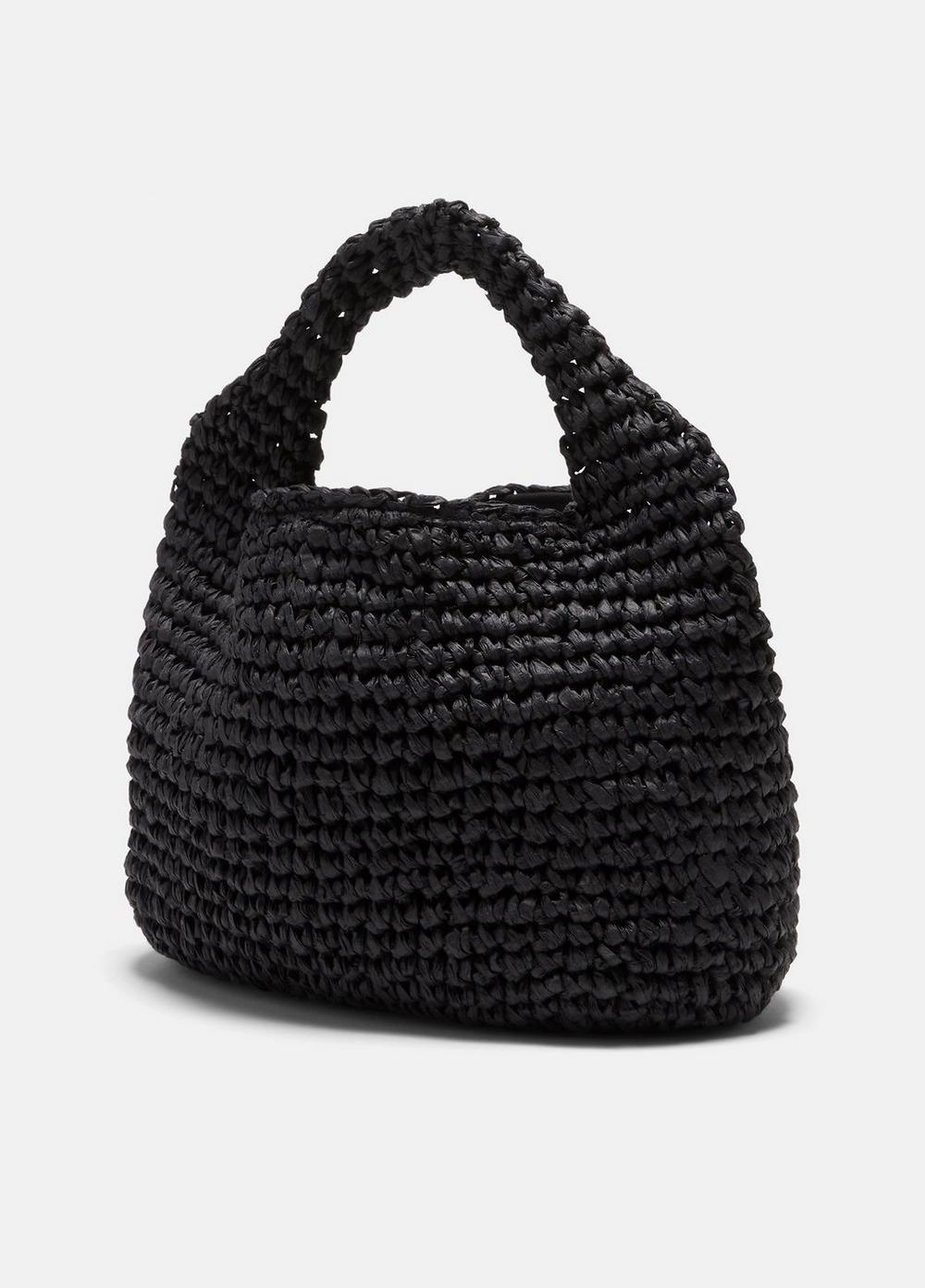 Straw best sale slouch bag