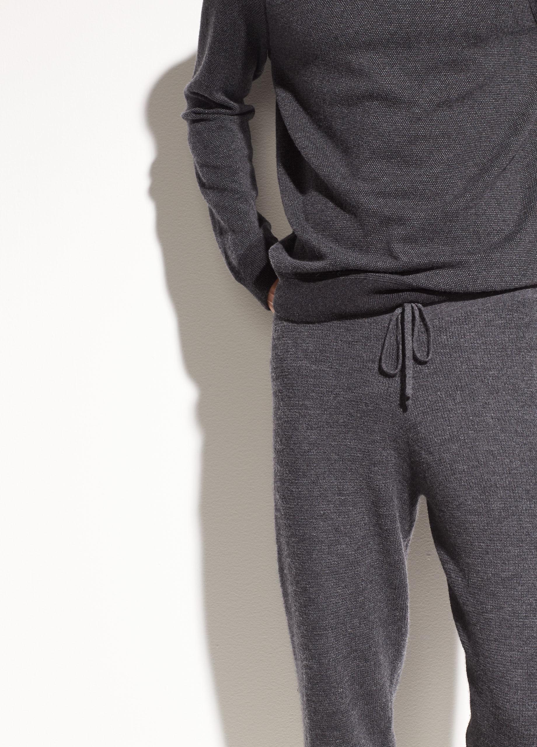 vince cashmere joggers