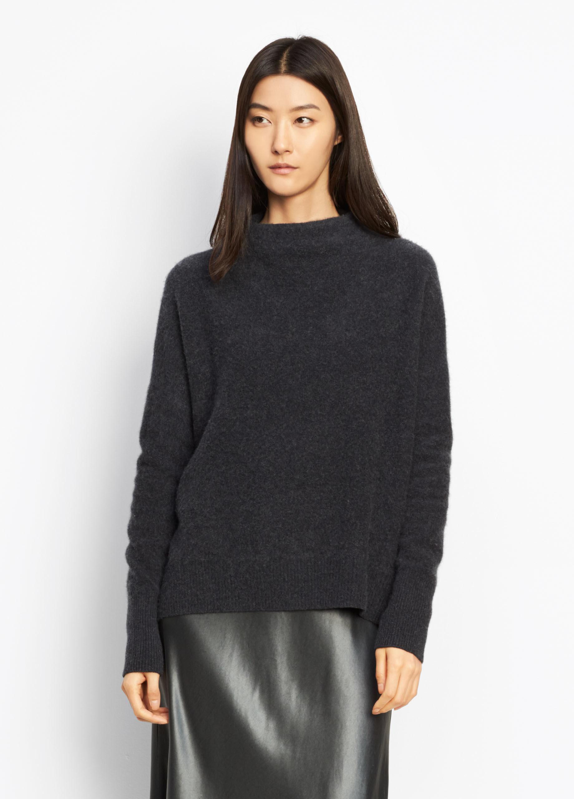 vince funnel neck sweatshirt