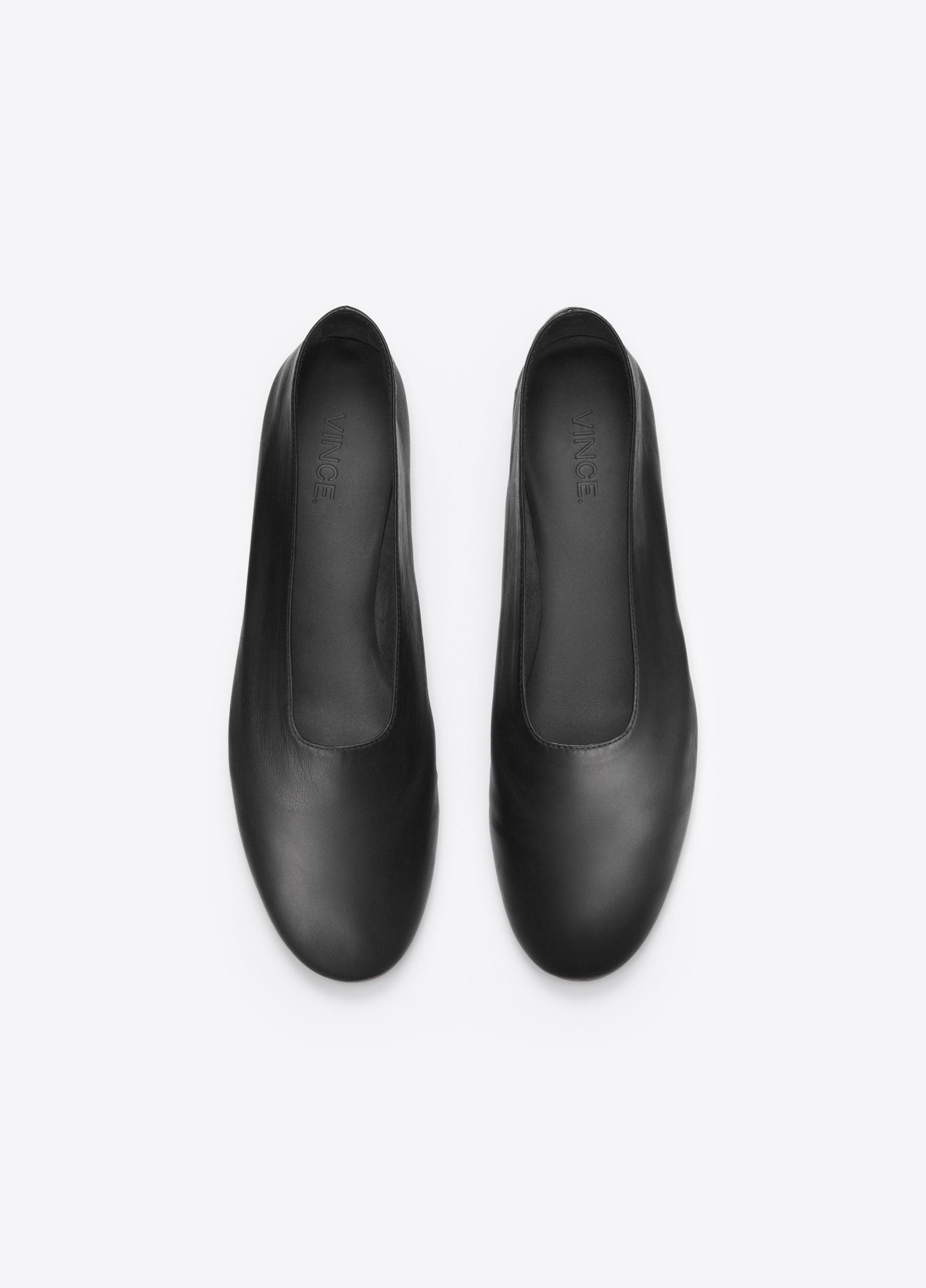 vince maxwell leather flats