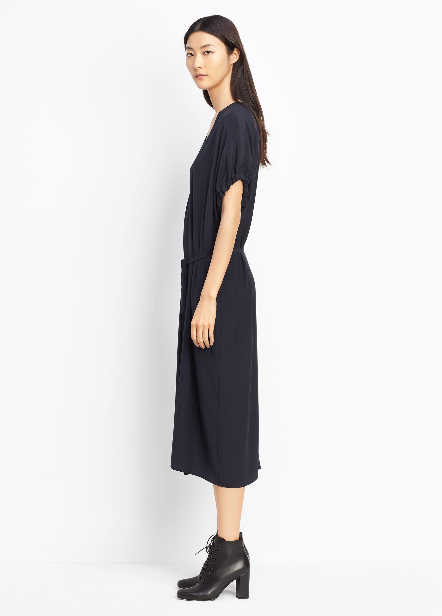 vince kimono wrap dress