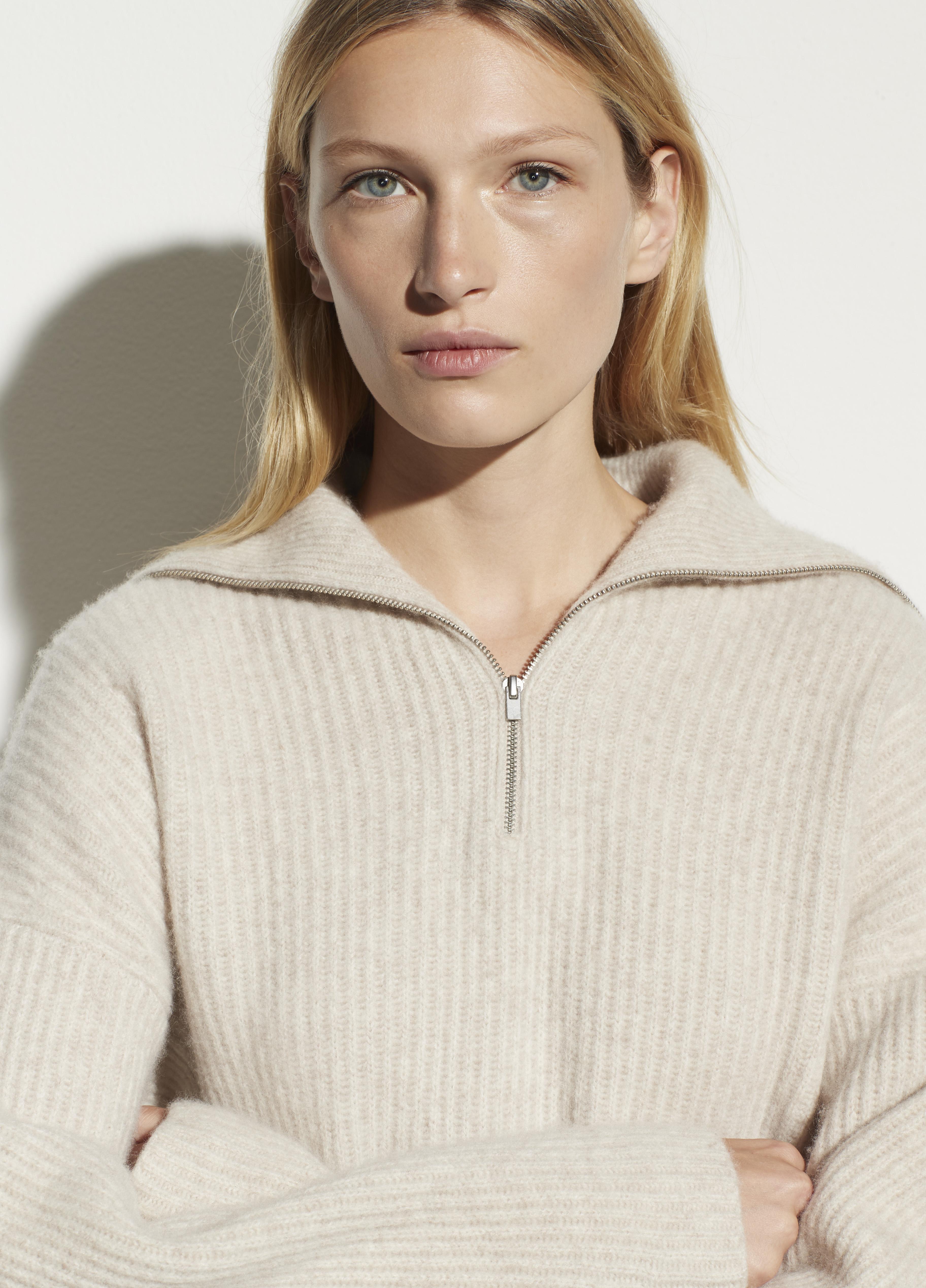 vince half zip pullover