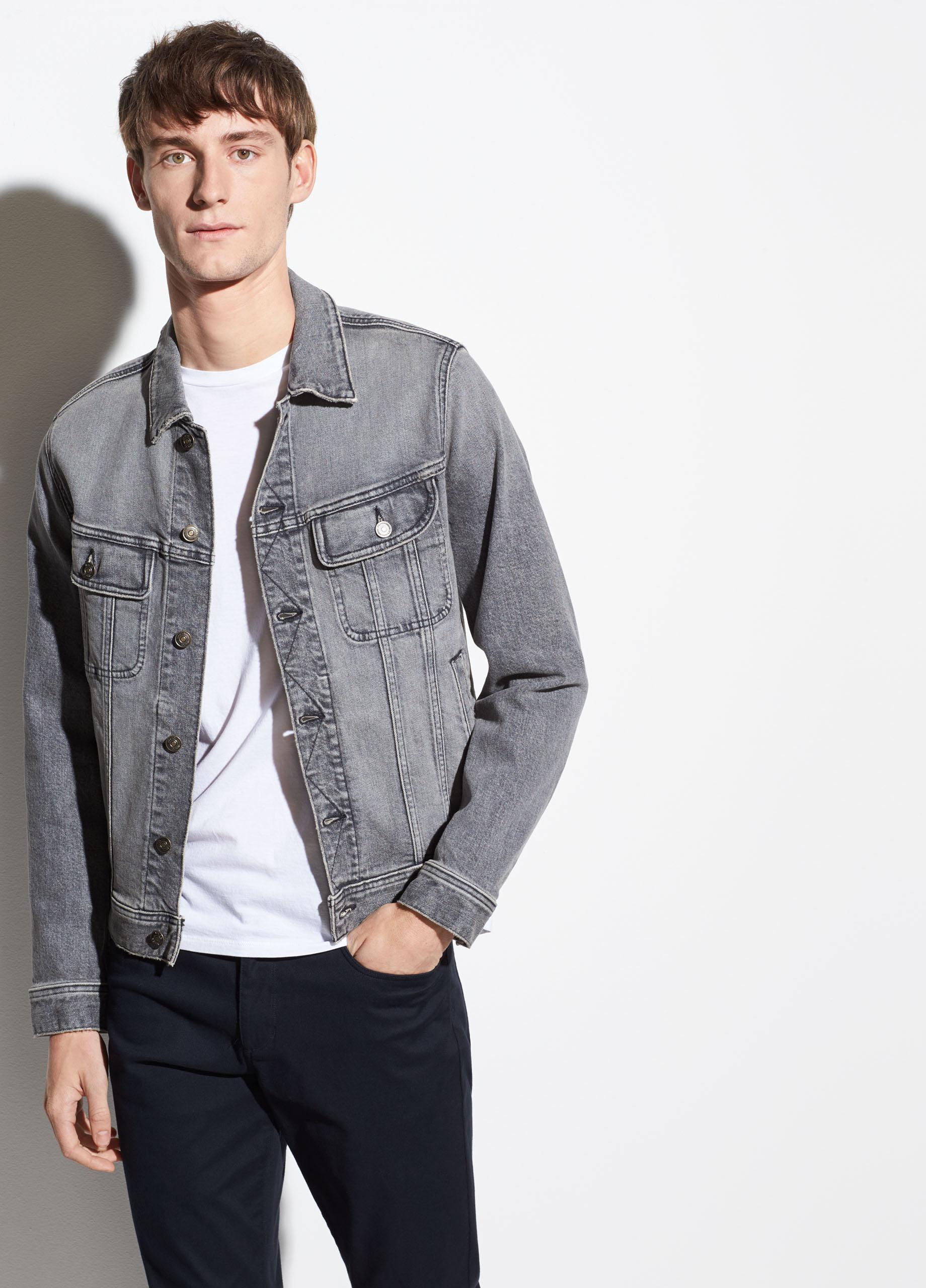 vince denim jacket