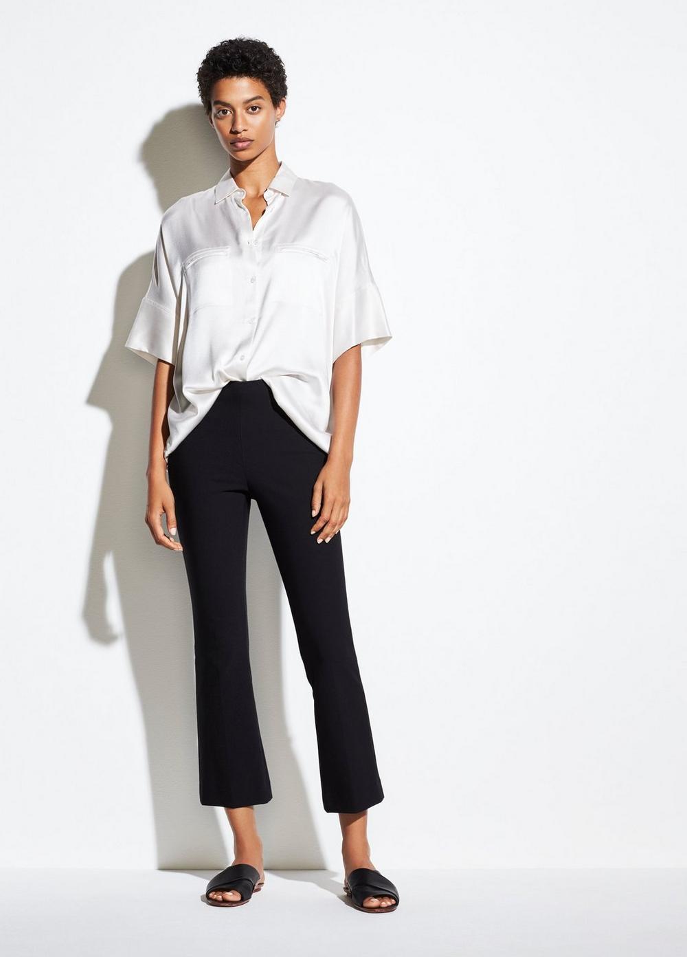 Vince crop flare sale