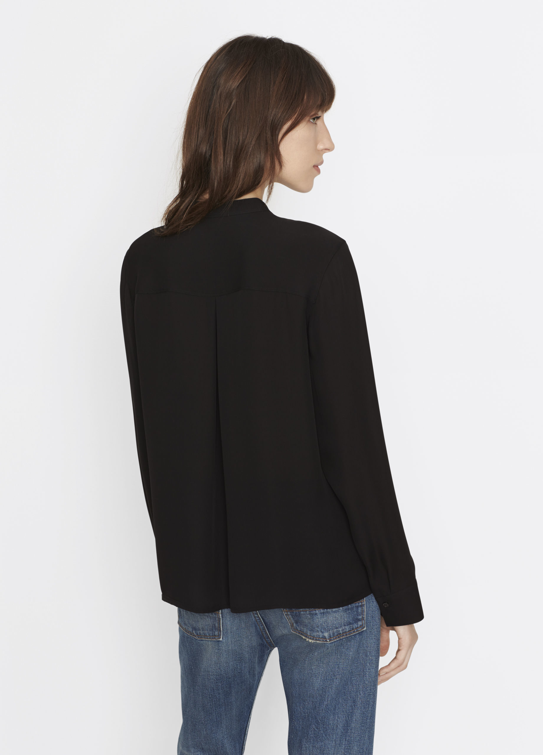 vince black shirt