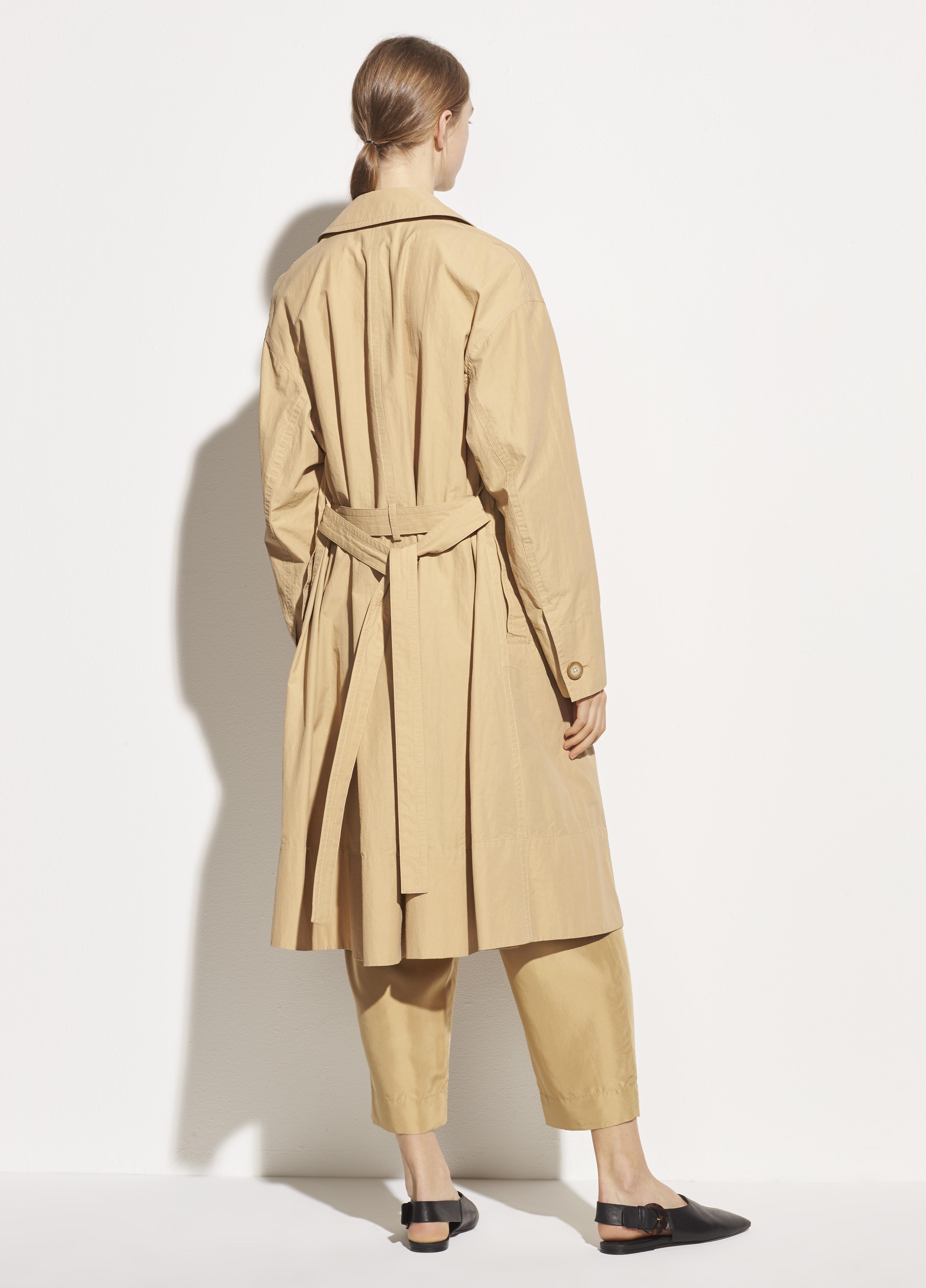 vince drapey trench