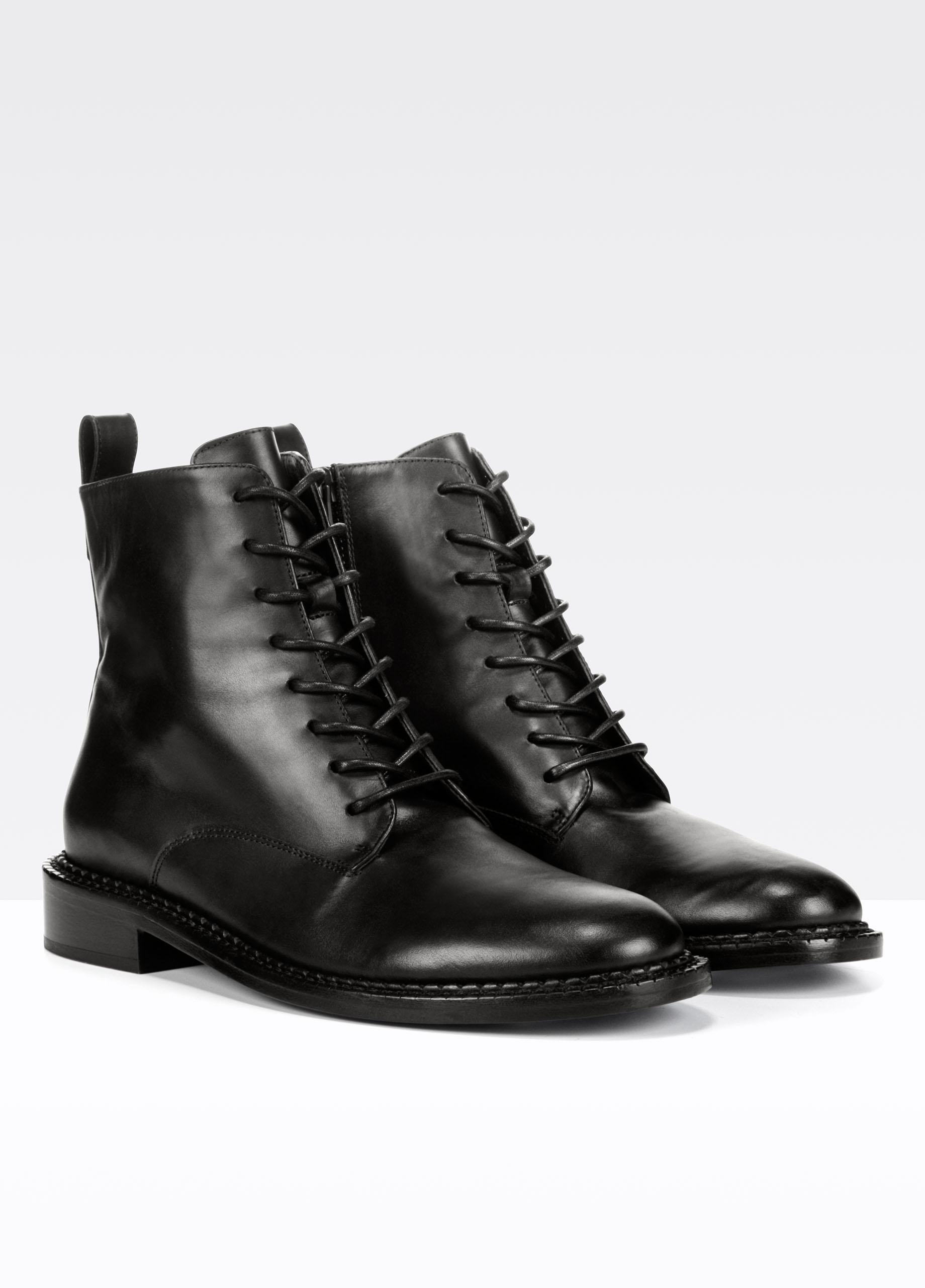 vince cabria boots black