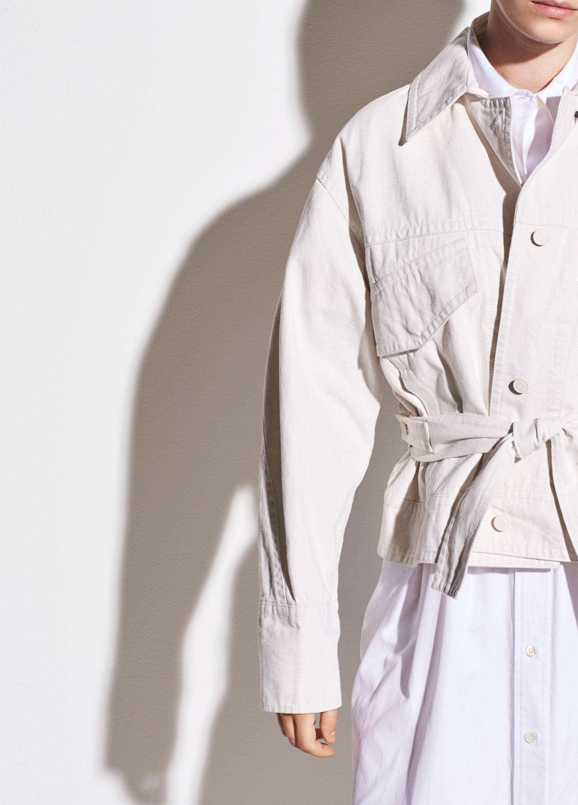 vince denim utility jacket