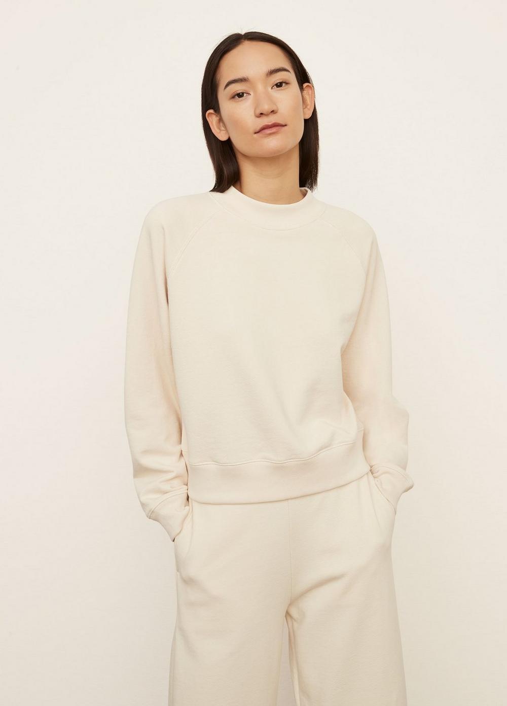 Vince Cotton Puff Sleeve Raglan 