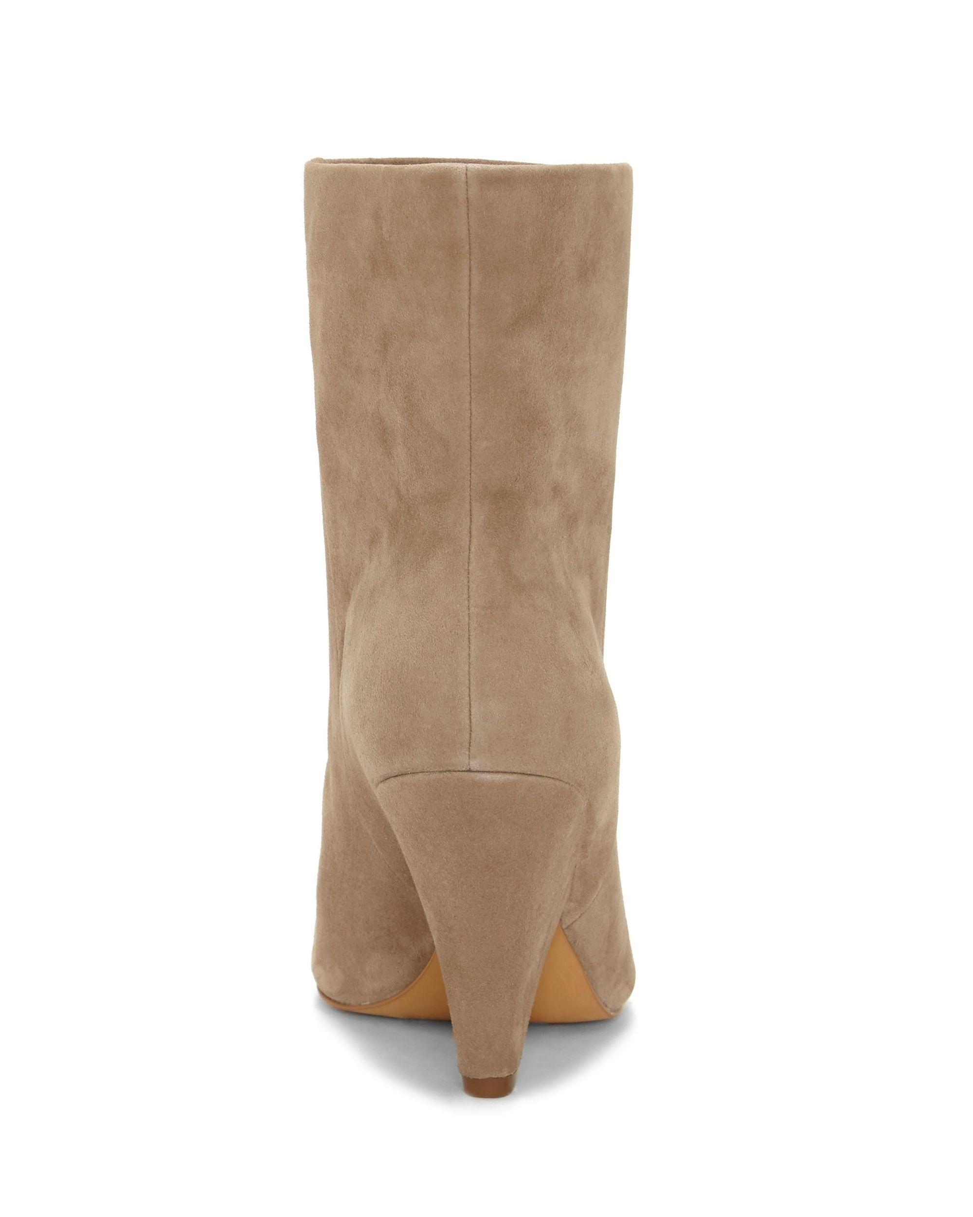 regina cone heel bootie vince camuto