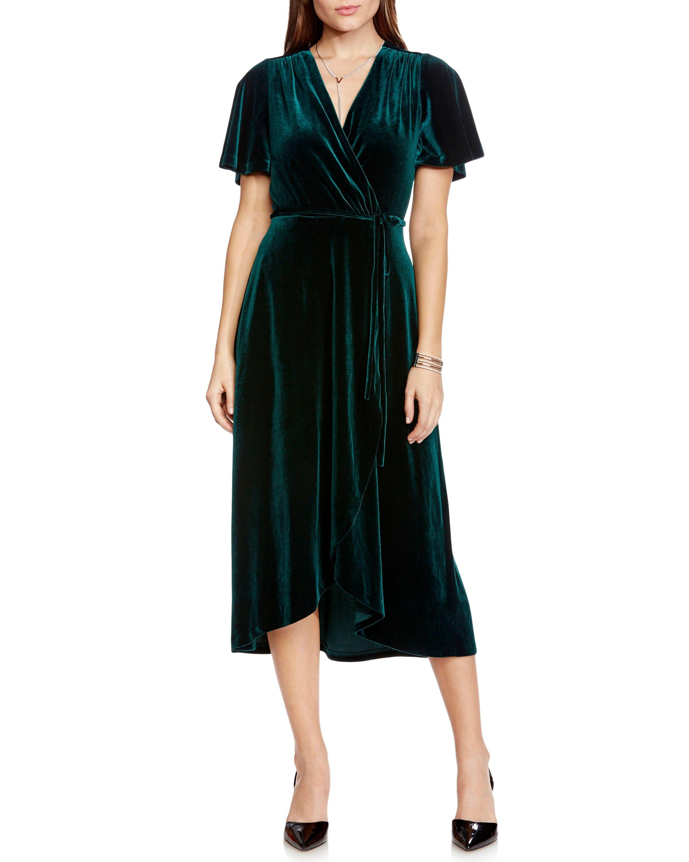 vince camuto velvet dress