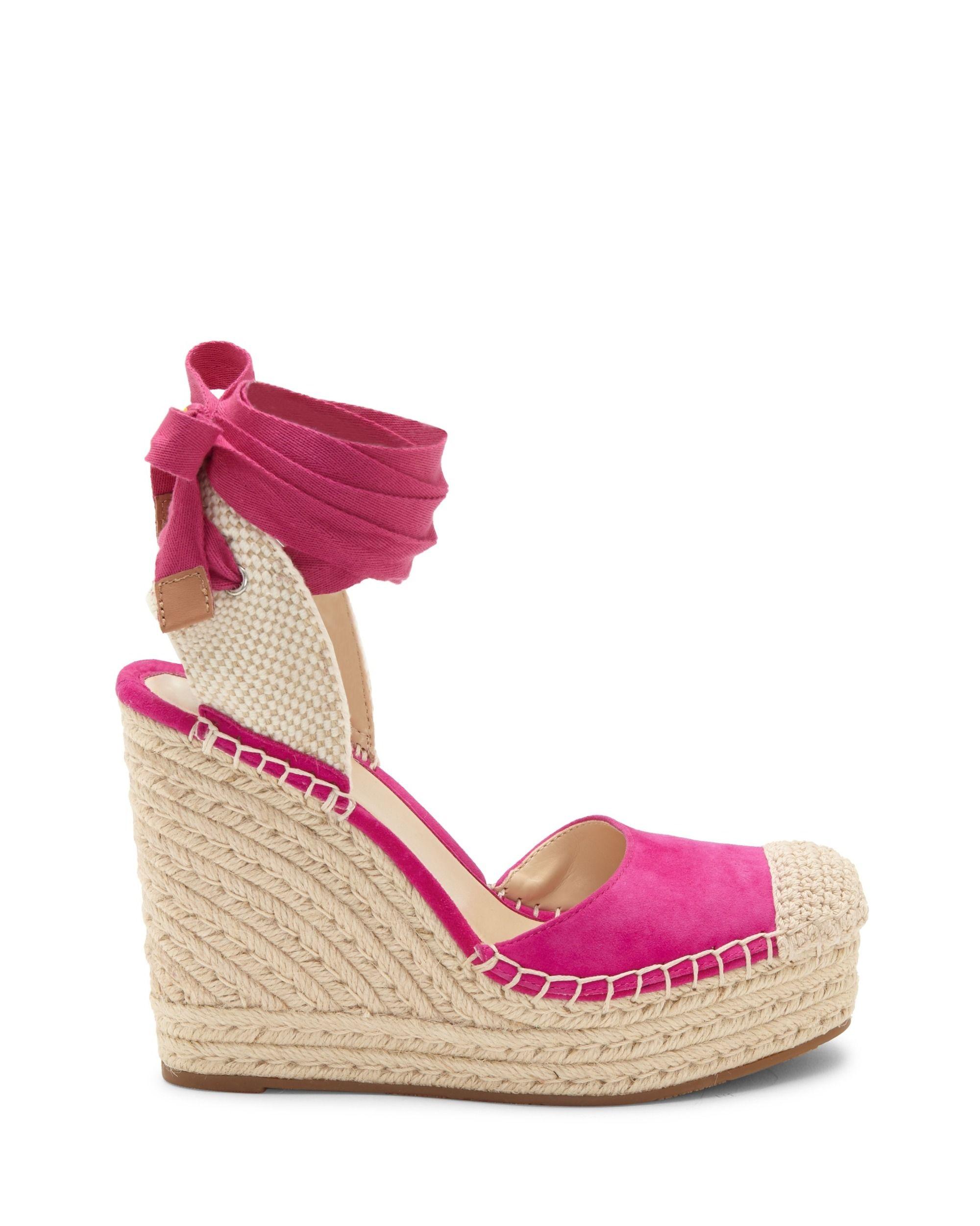alindra platform wedge espadrille
