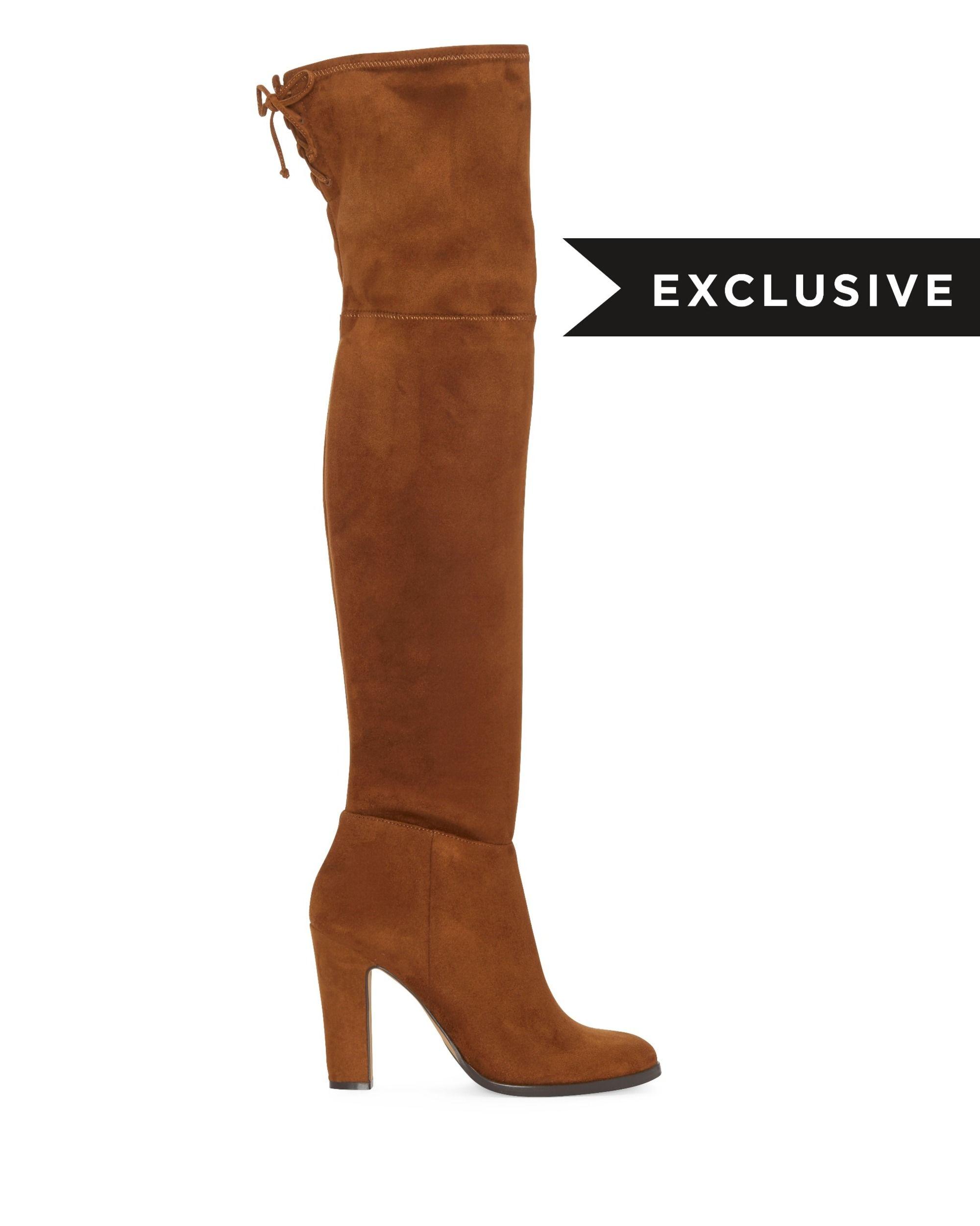 Vince Camuto Suede Cheera â Over-the-knee Boot in Brown - Lyst