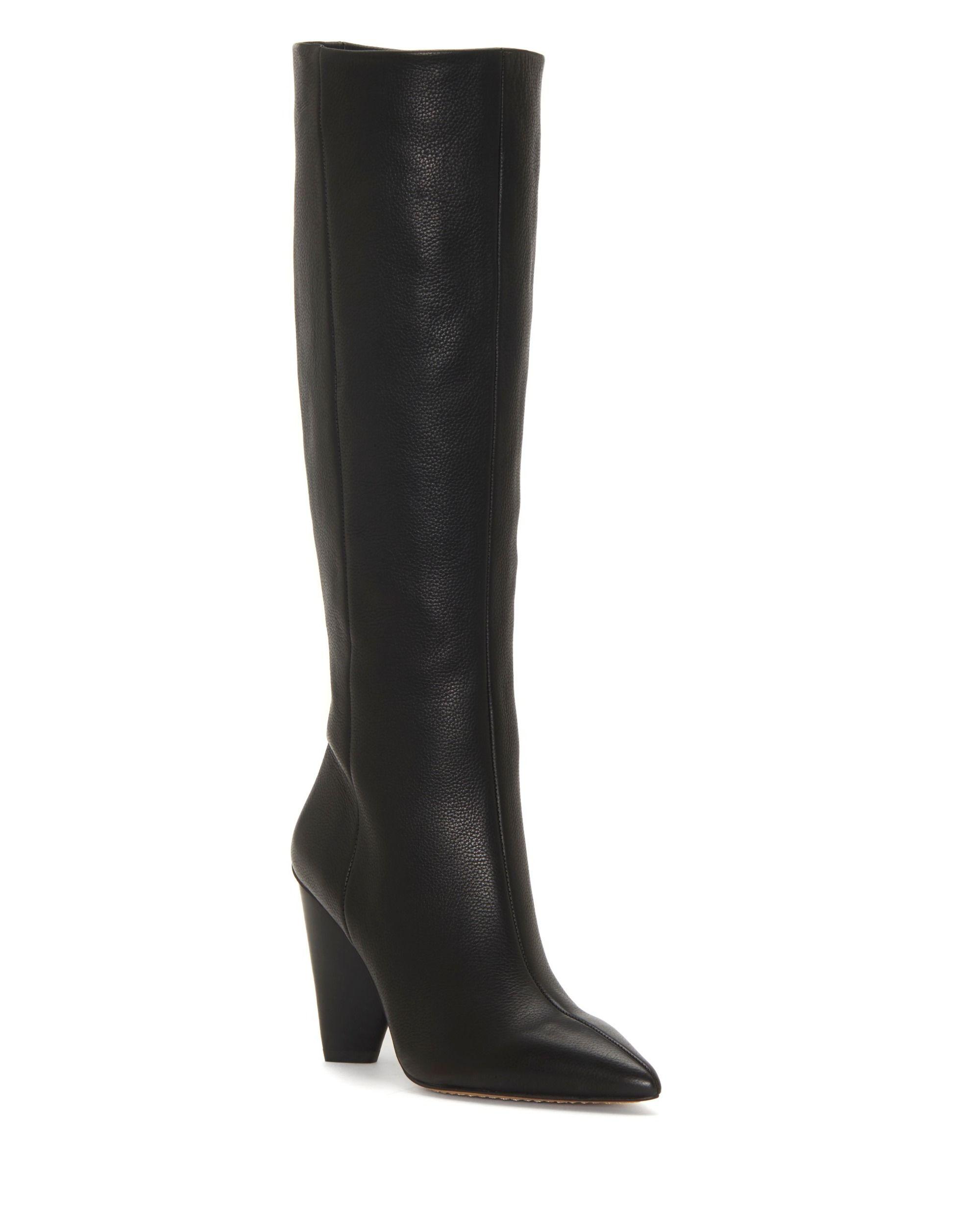 vince camuto cone heel bootie