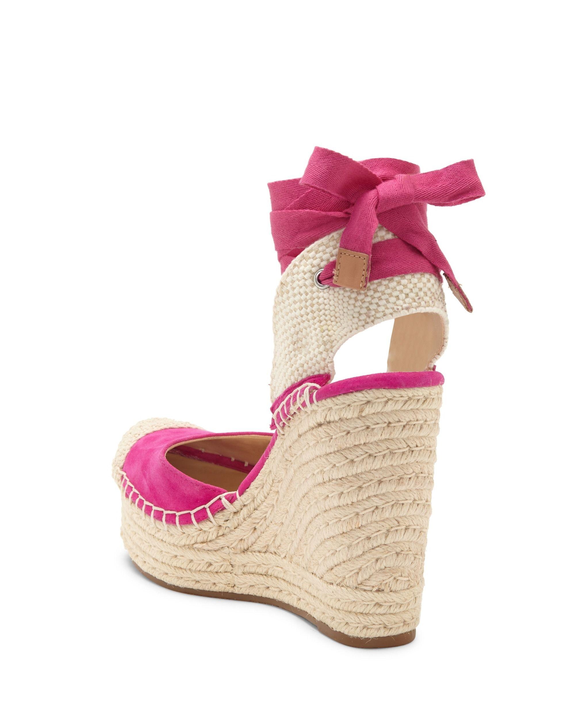 alindra platform wedge espadrille