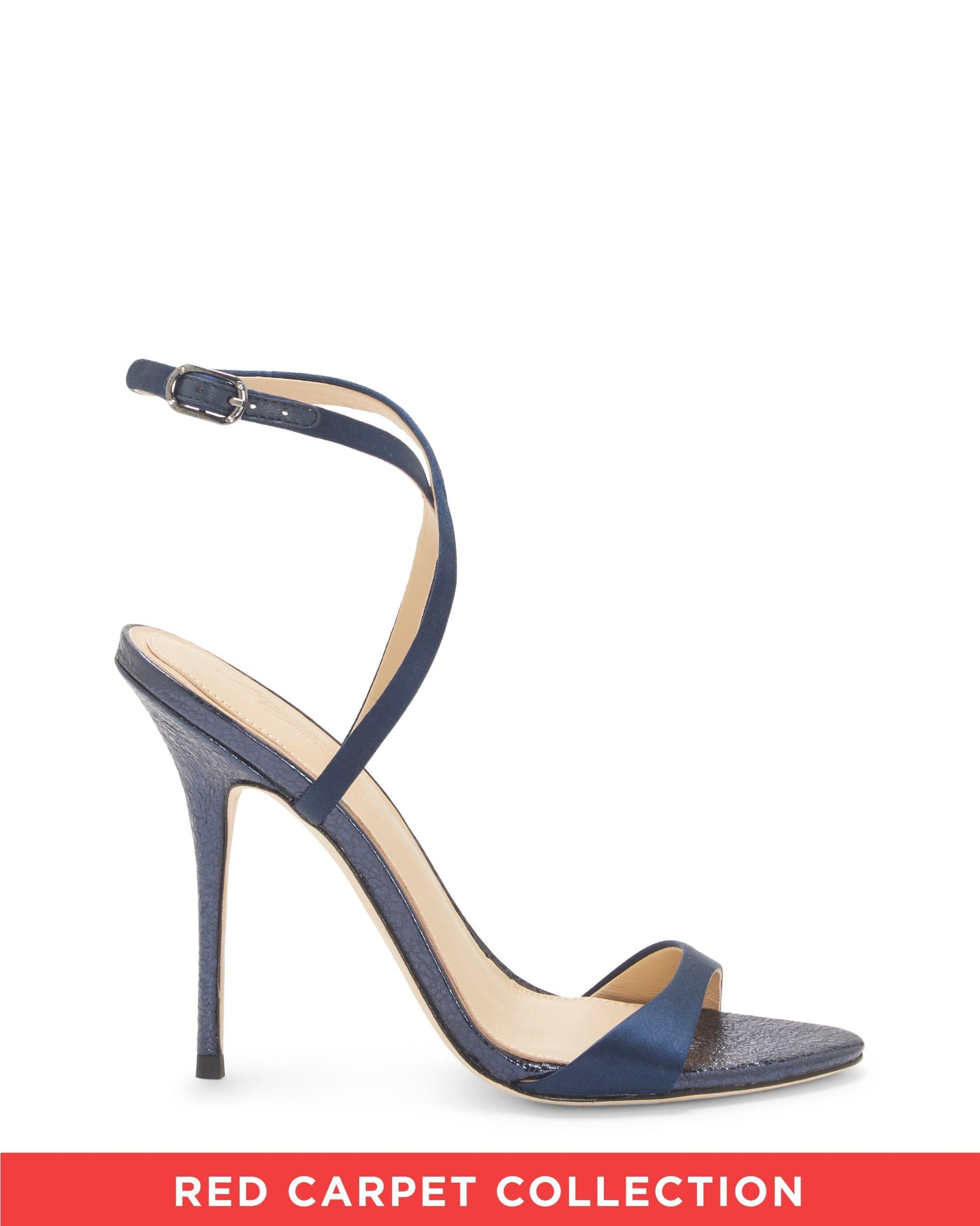 Vince Camuto Leather Imagine Rora – Crisscross-strap Sandal in Blue - Lyst