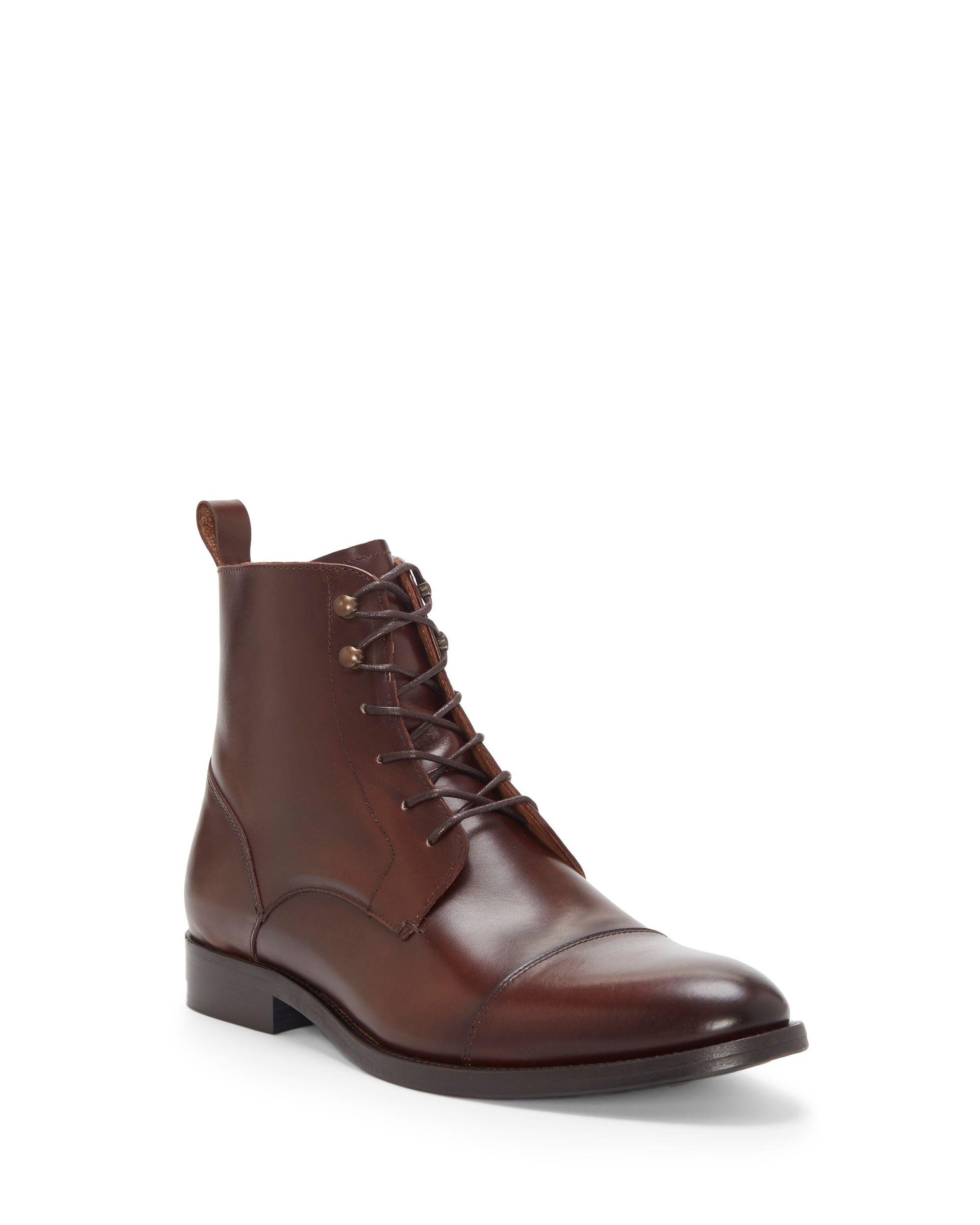 vince camuto roean cap toe boot