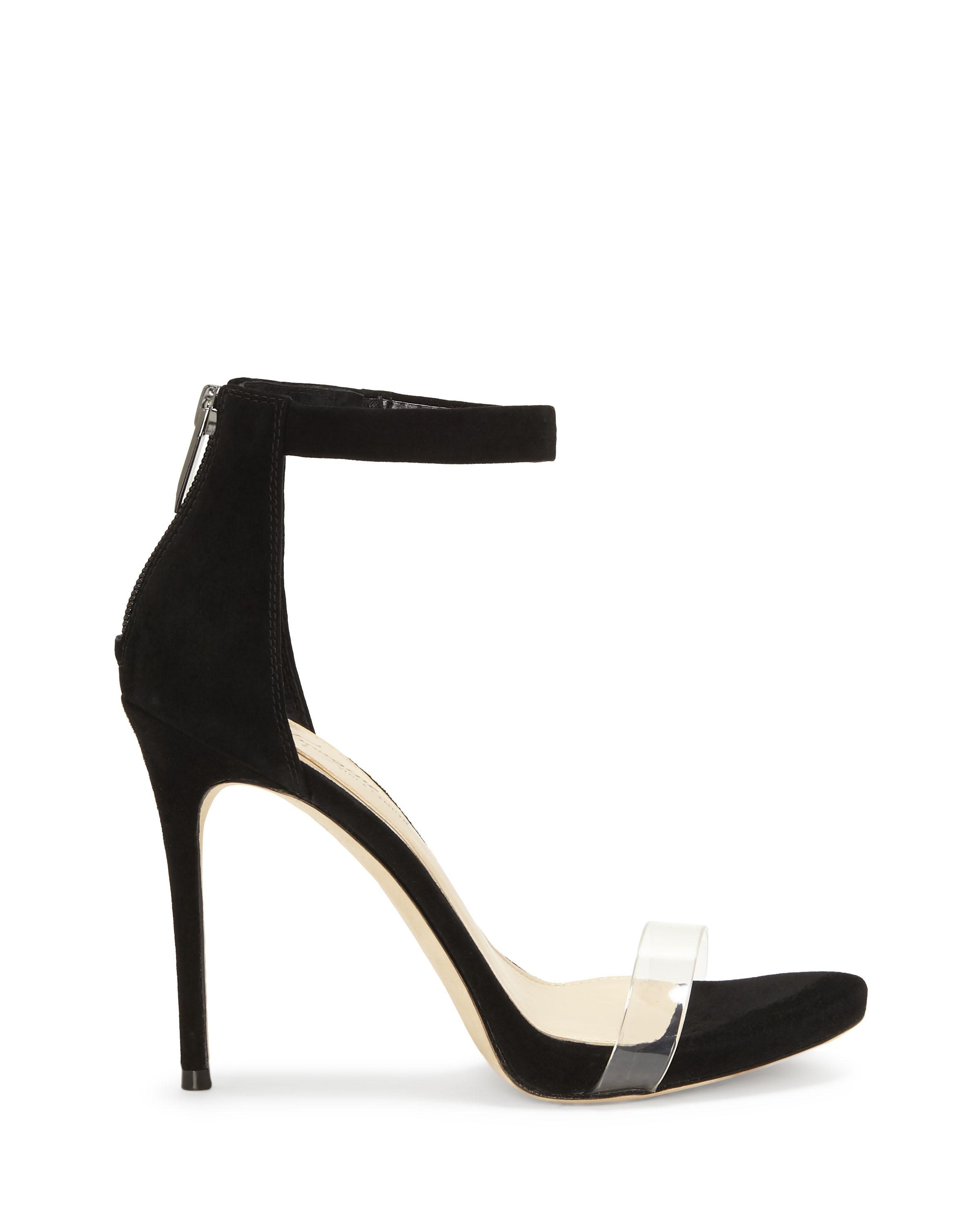 vince camuto clear heels
