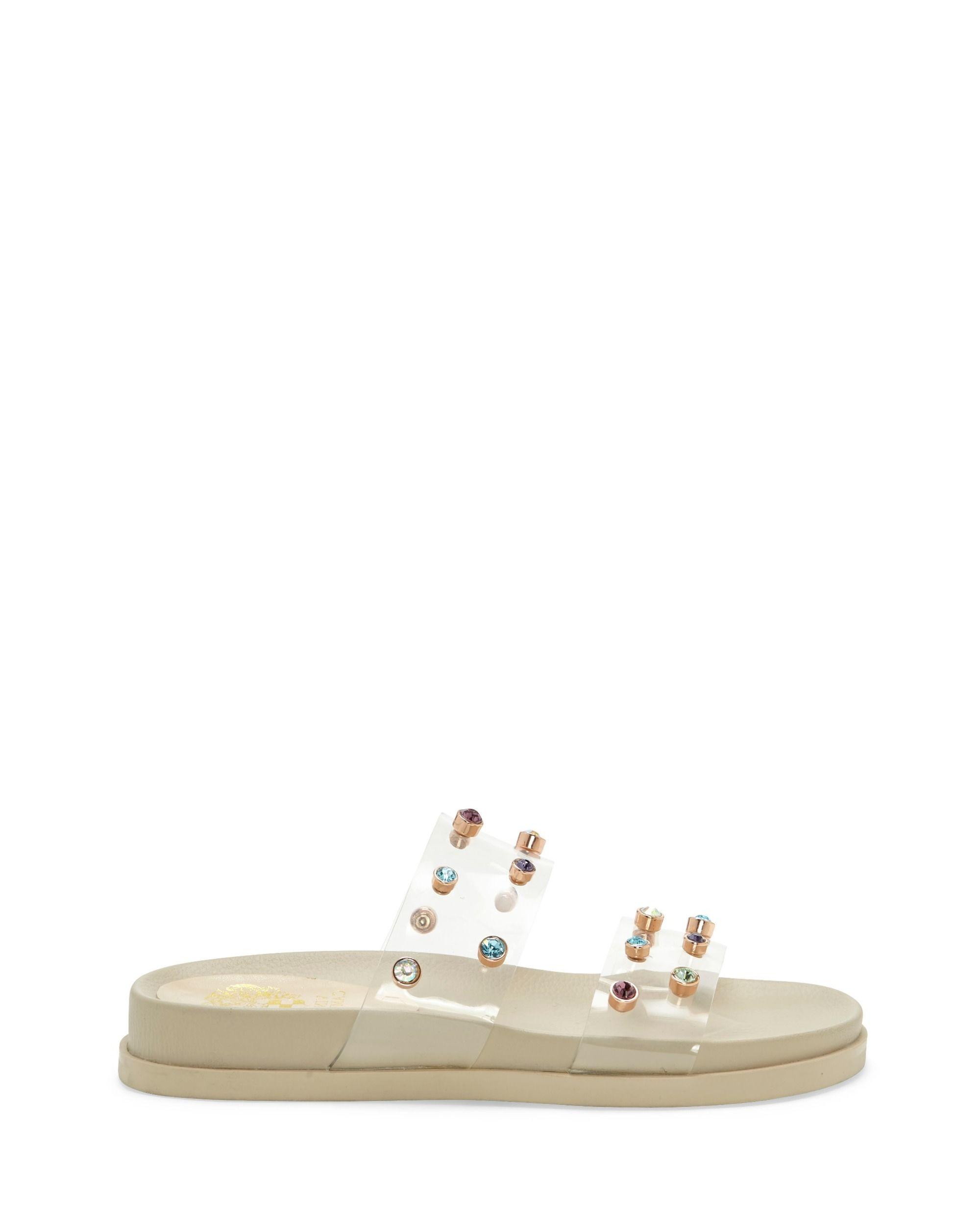 vince camuto partha jeweled flatform slide