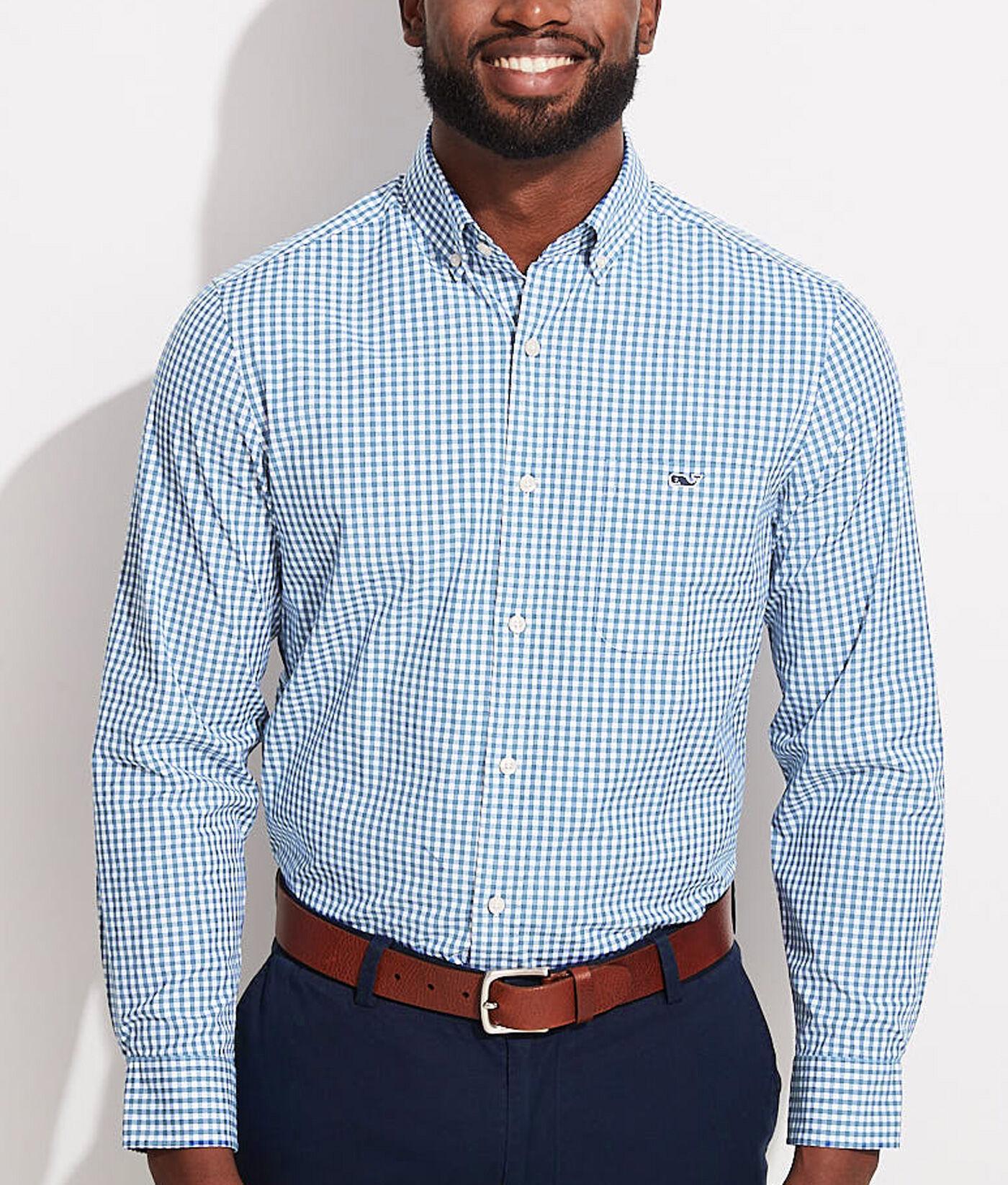 Vineyard Vines Classic Fit Boldwater Tucker Buttondown Shirt in Blue