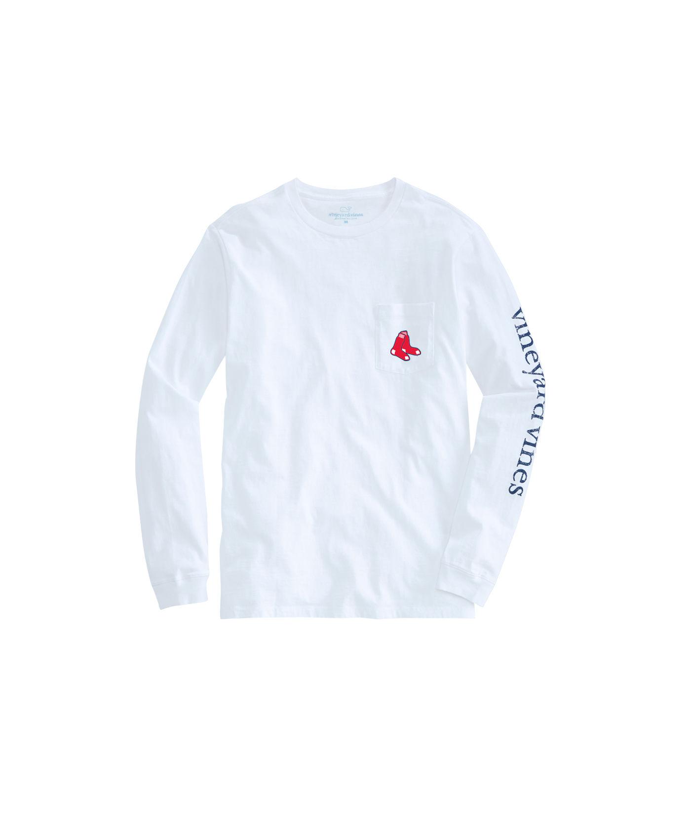 long sleeve red sox tee shirts