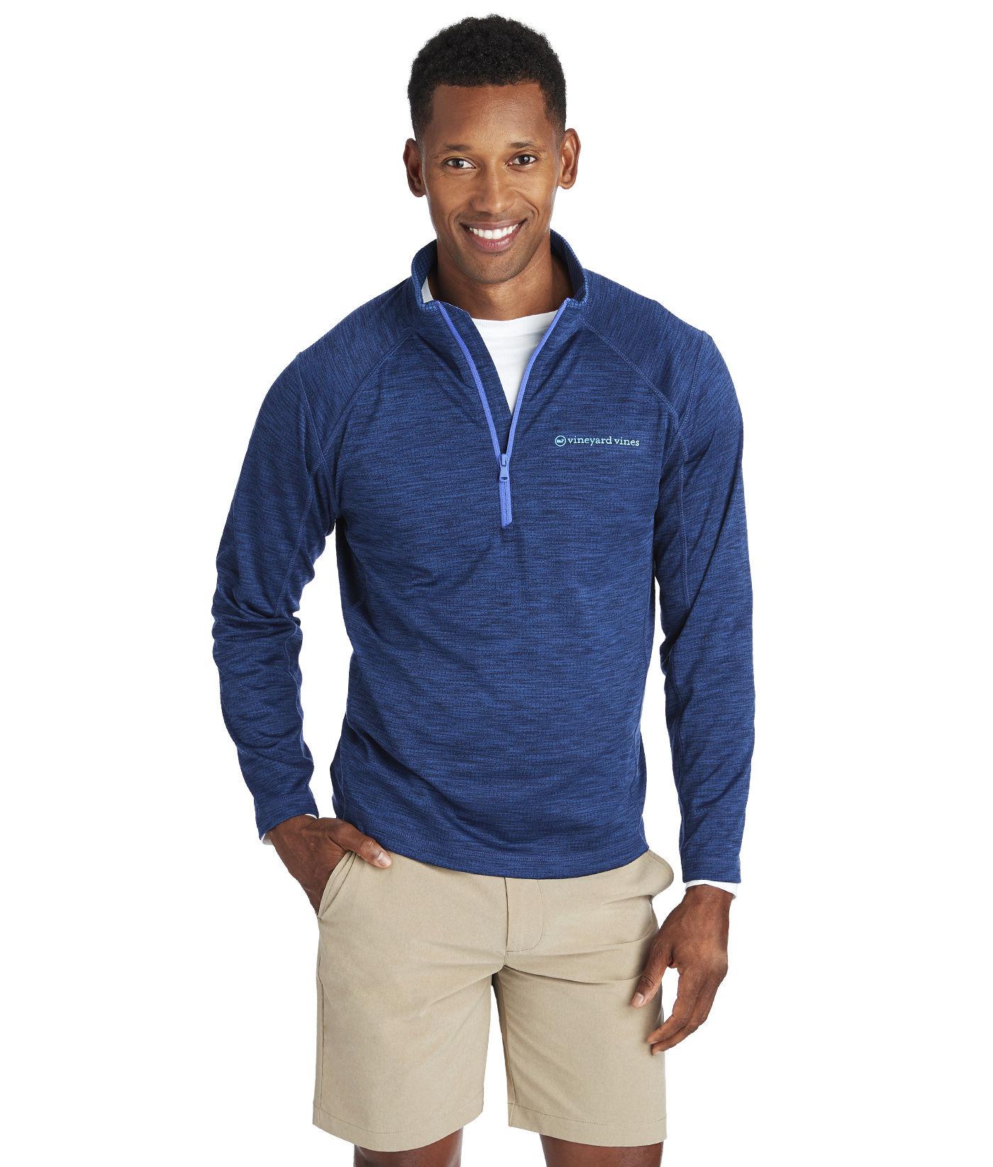 vineyard vines performance quarter zip