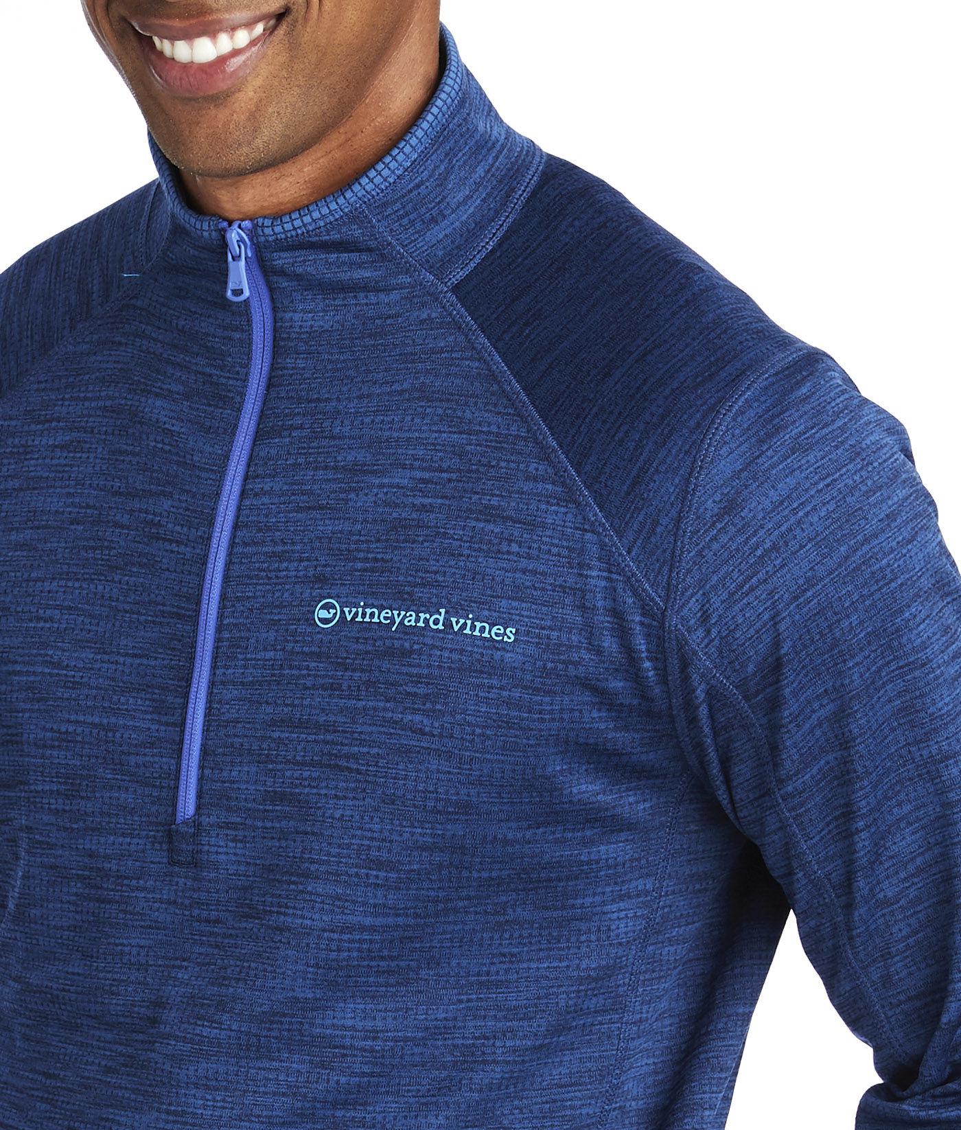 vineyard vines performance quarter zip