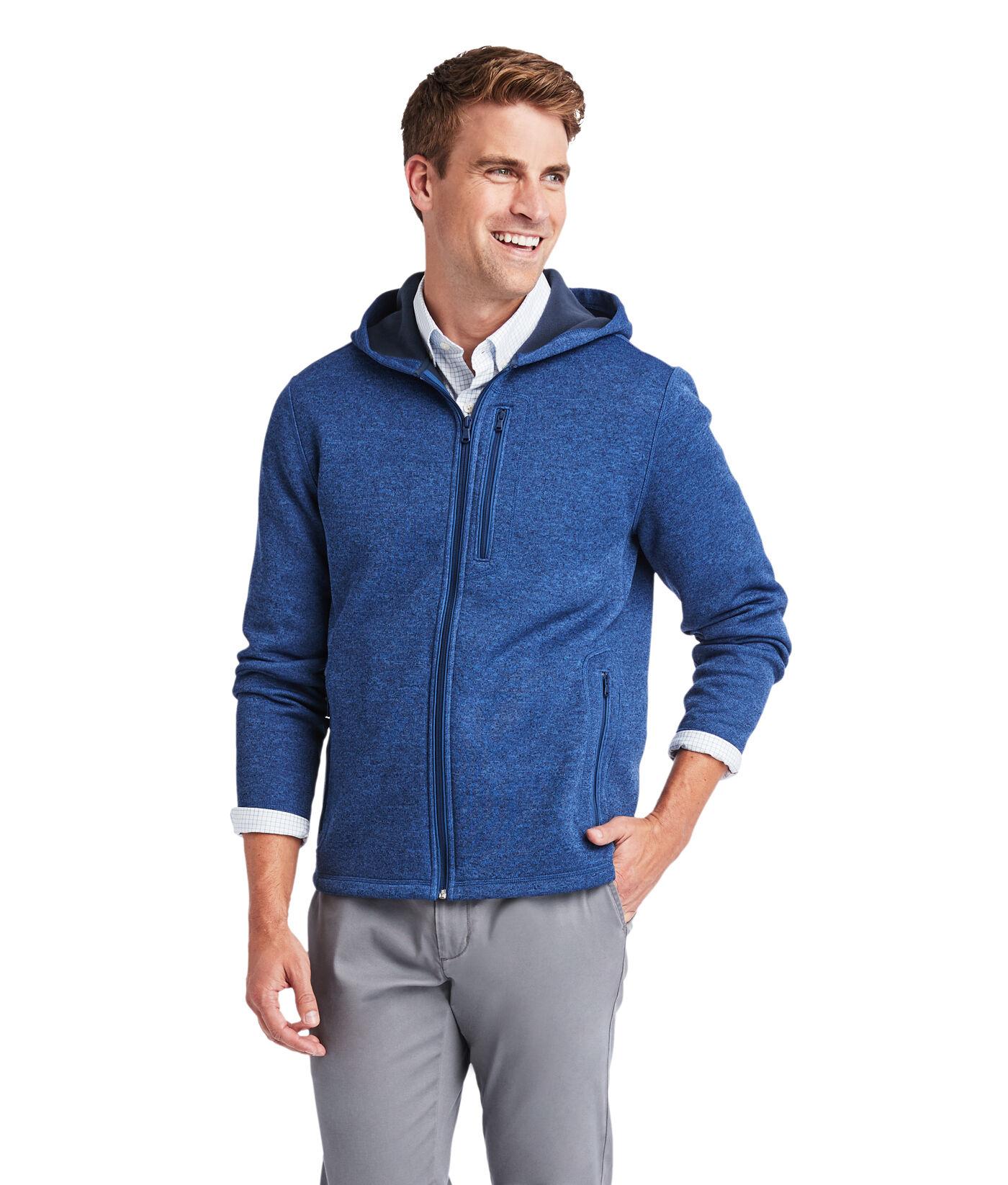 Vineyard Vines Mountain Sweater Fleece 1/2-zip Pullover in Blue for Men - Save 7% - Lyst
